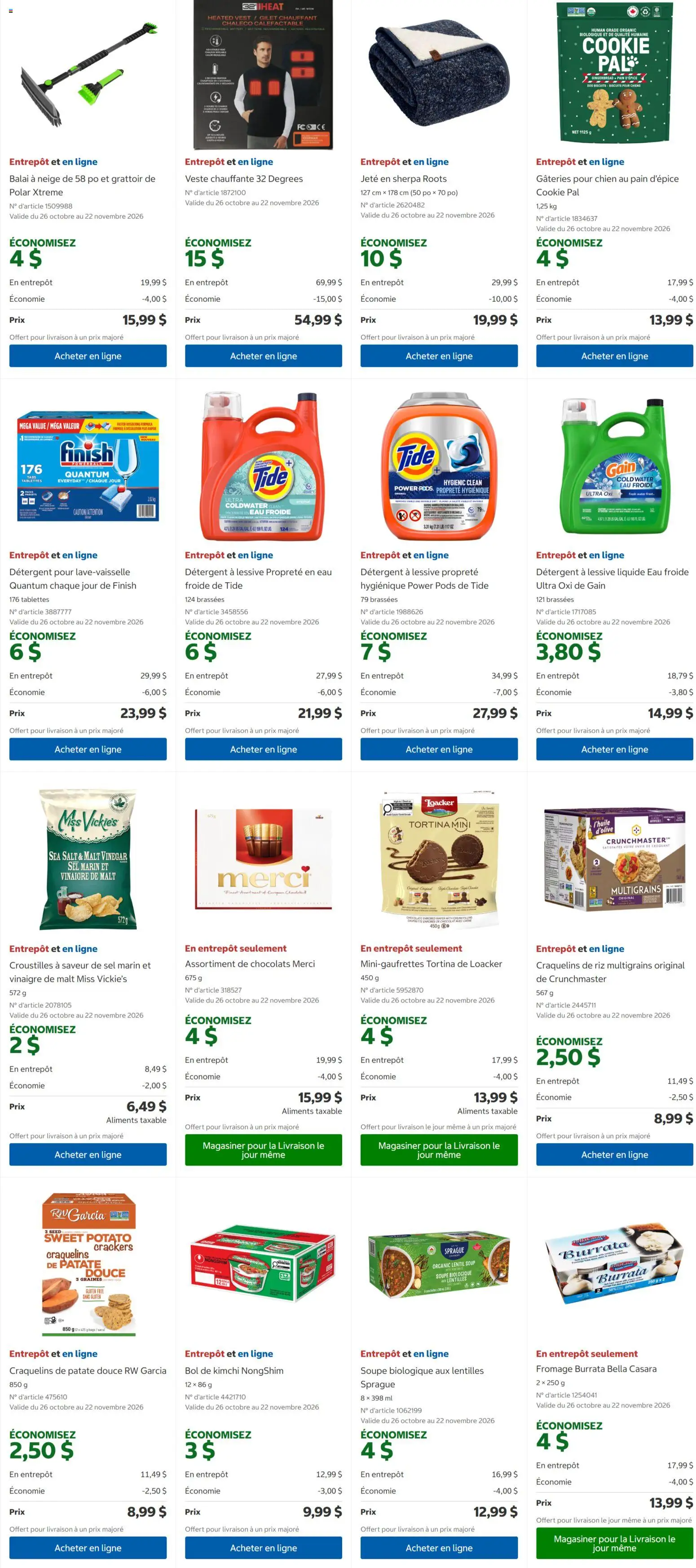 Costco flyer valid from Oct 26, 2026 | Page: 5