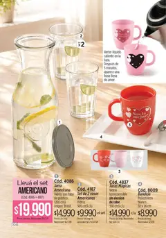 Vista previa Amodil - Campaña 10 válido desde el 01.06.2026 | Página: 104 | Productos: Jarra, Bandeja, Vasos