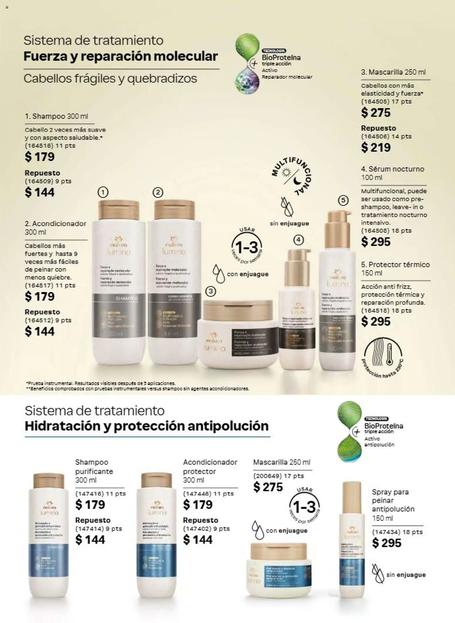 Nuevas ofertas de Natura válidas en toda la República Mexicana desde el 21/08/2026. ¡Encuentra las mejores ofertas en Natura campaña 13 2026! | Página: 130 | Productos: Serum, Shampoo, Mascarilla, Acondicionador