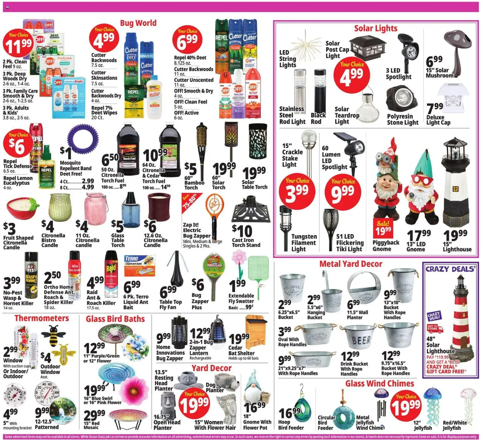 Ocean State Job Lot Weekly Ad - valid from 28.05.2026 | Page: 10 | Products: Beer, Cap, Fan, Bait