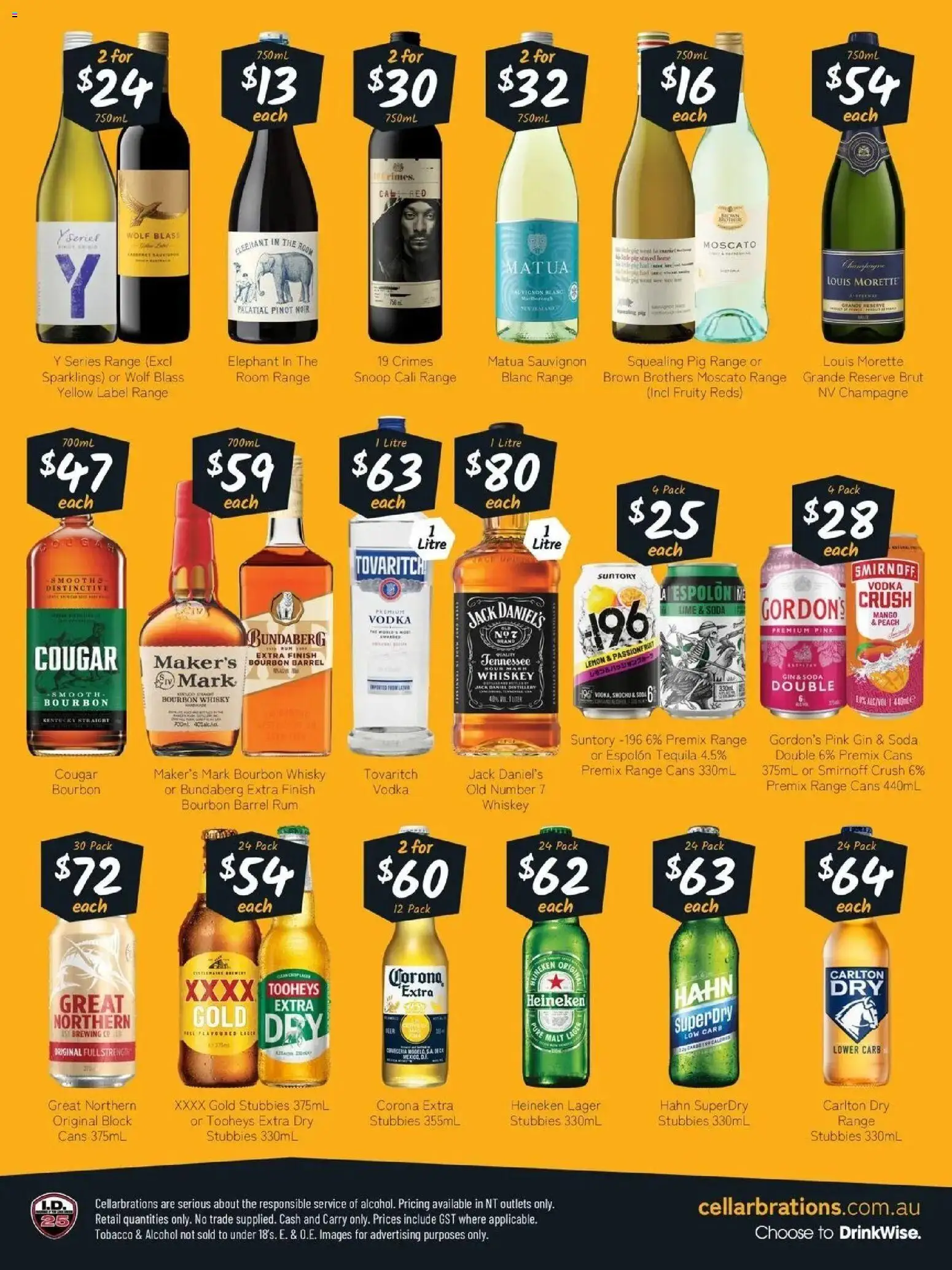Cellarbrations catalogue - valid from 10/08/2026 | Page: 2 | Products: Heineken, Passionfruit, Lime, Pink gin