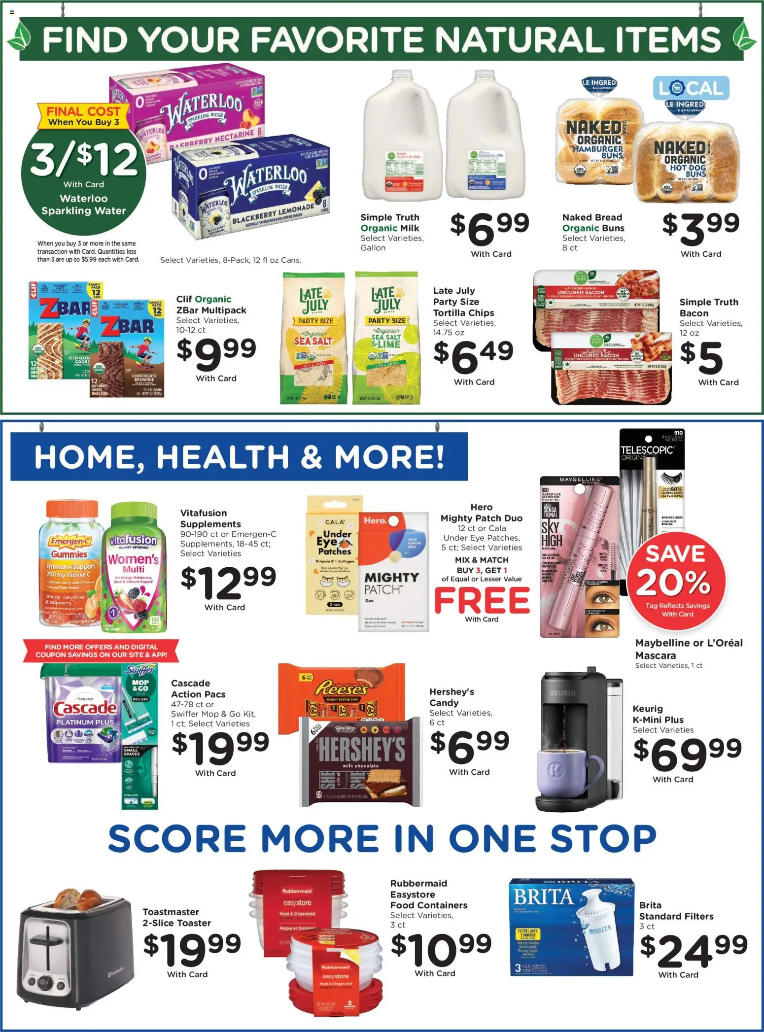 Fred Meyer Weekly Ad - valid from 08/05/2026 | Page: 10 | Products: Milk, Bread, Chocolate, Chips
