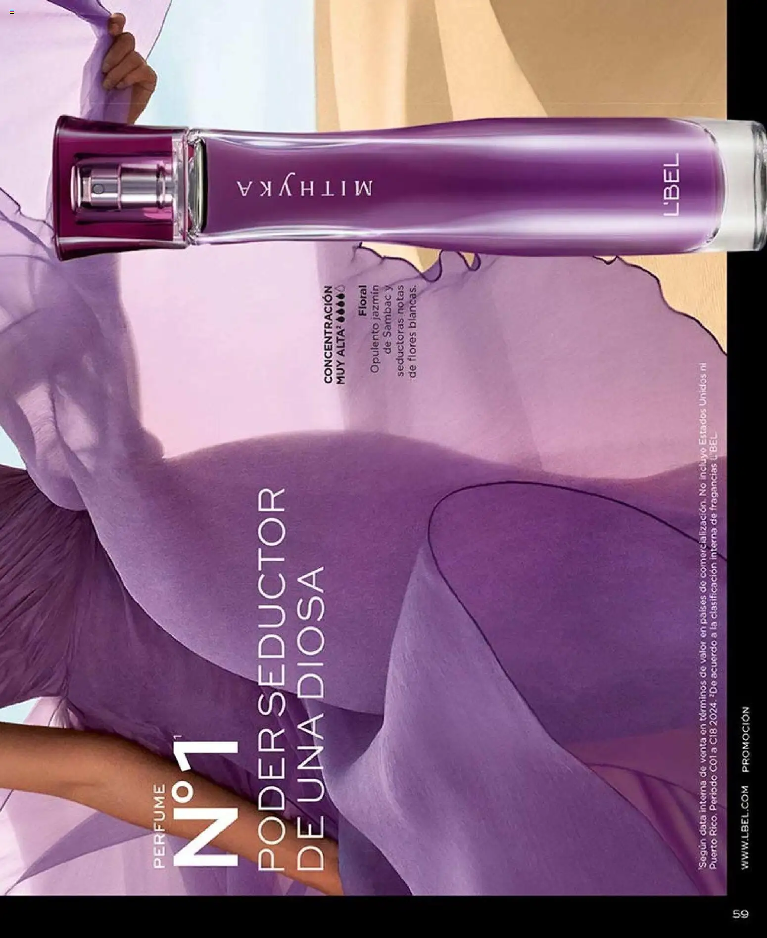 L'Bel revista - valida desde el 07/09/2026 | Página: 59 | Productos: Flores, Perfume