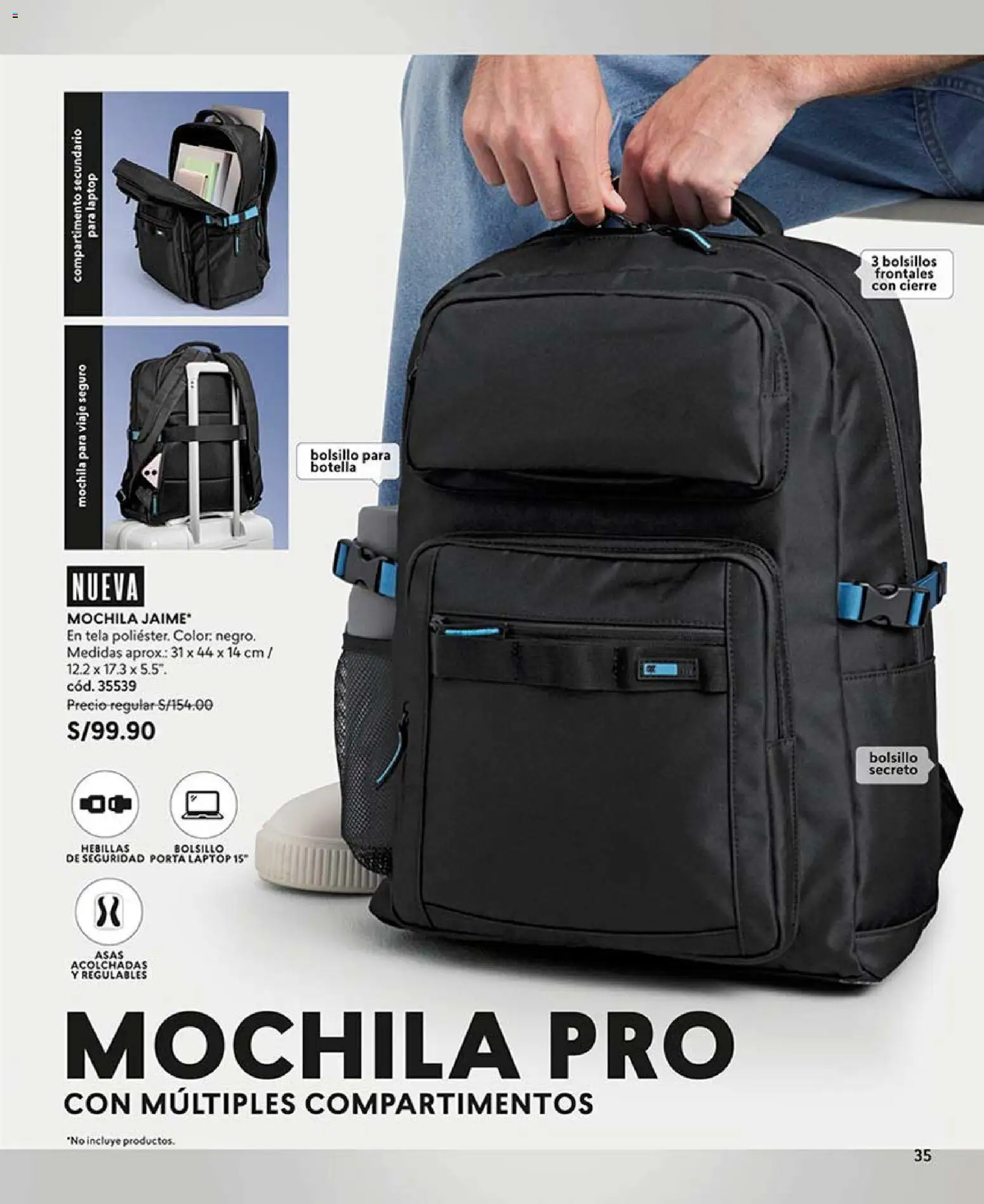 Catálogo CyZone válido desde 04.04.2026 | Página: 35 | Productos: Mochila