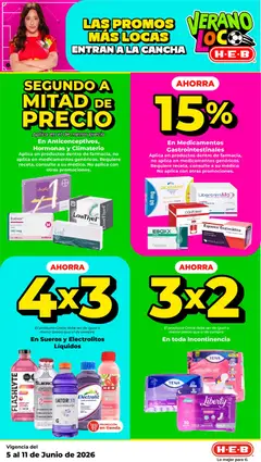 Vista previa de H-E-B folleto, nuevo folleto de la tienda, válido en México a partir del 05.06.2026 | Página: 8 | Productos: Frasco, Café, Caja, Toallas