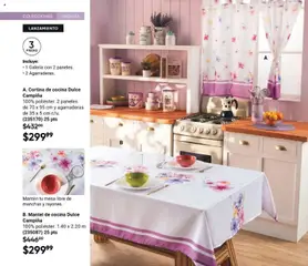 Vista previa de Mantel de cocina Dulce Campiña, 100% poliéster. 1.40 x 2.20 m, nuevo folleto de la tienda, válido en México a partir del 29.05.2026 | Página: 20