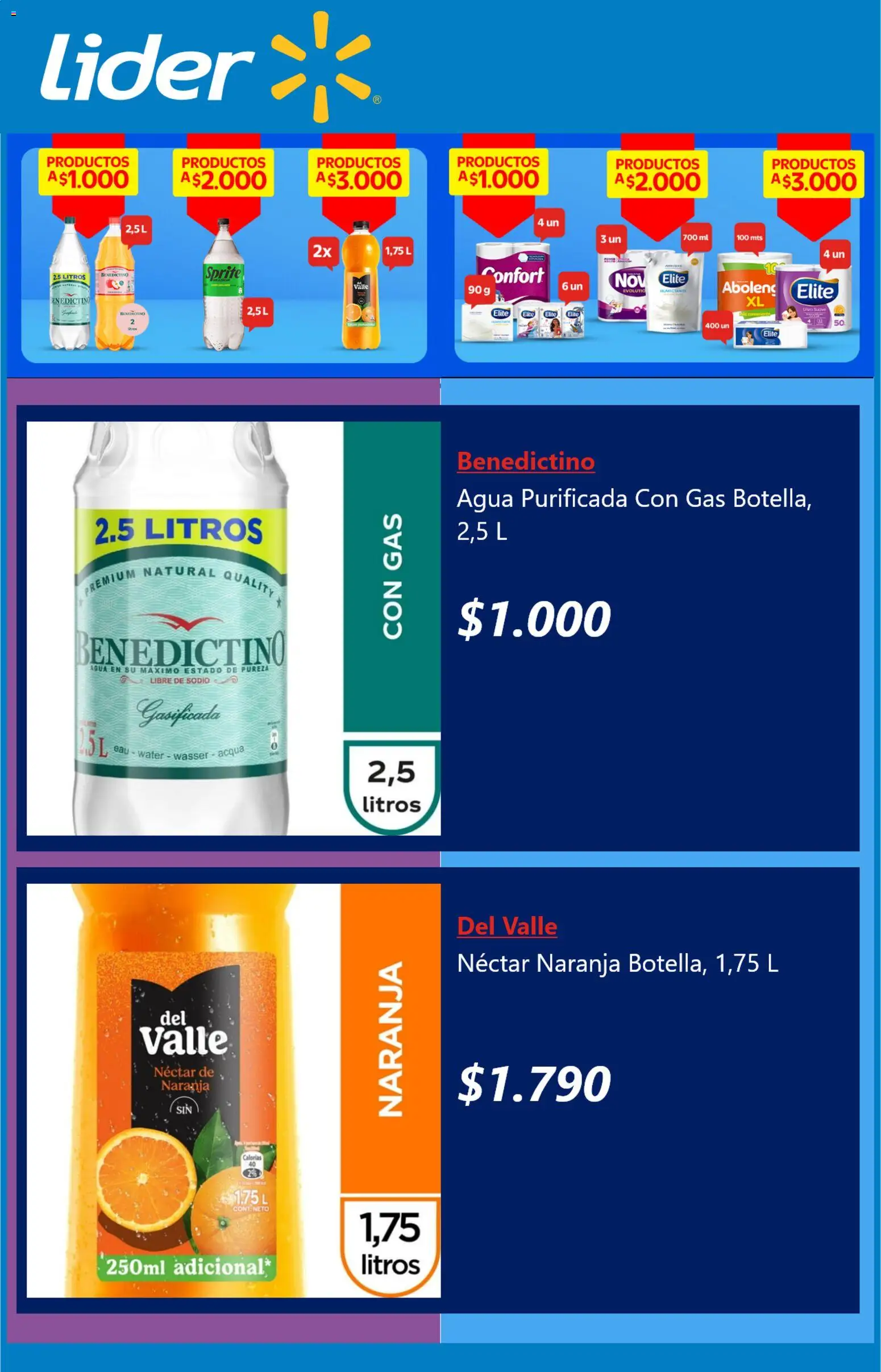 Lider Ofertas │ válido desde el 15.06.2026 | Página: 5 | Productos: Agua