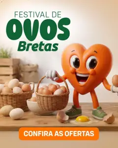Bretas ofertas Festival de Ovos - Pré-Visualização do folheto da loja Bretas, válido de 27/10/2026
