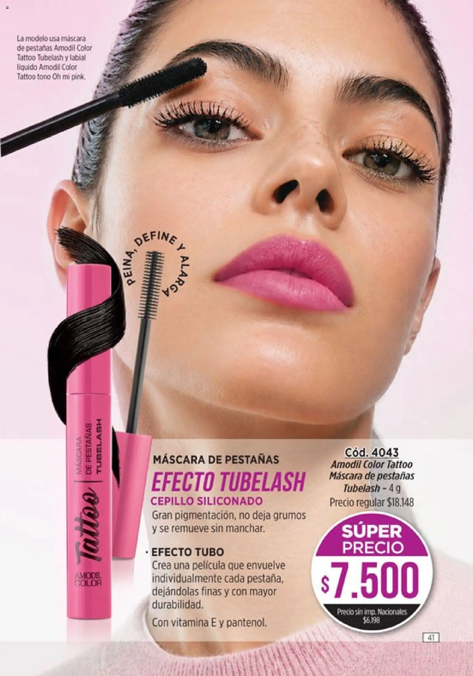 Amodil - Campaña 11 │ válido desde el 01.07.2026 | Página: 41 | Productos: Cepillo, Máscara, Mascara de pestañas