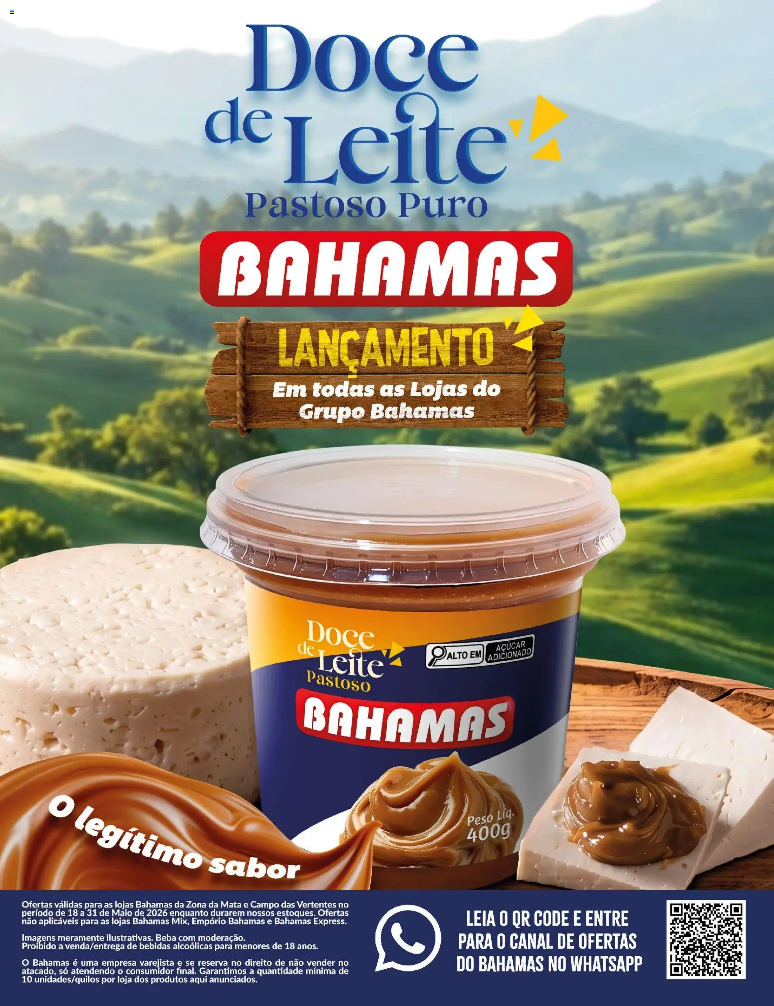 Bahamas Supermercados Folheto - válido de 18.05.2026 | Página: 1 | Produtos: Maiô, Açúcar
