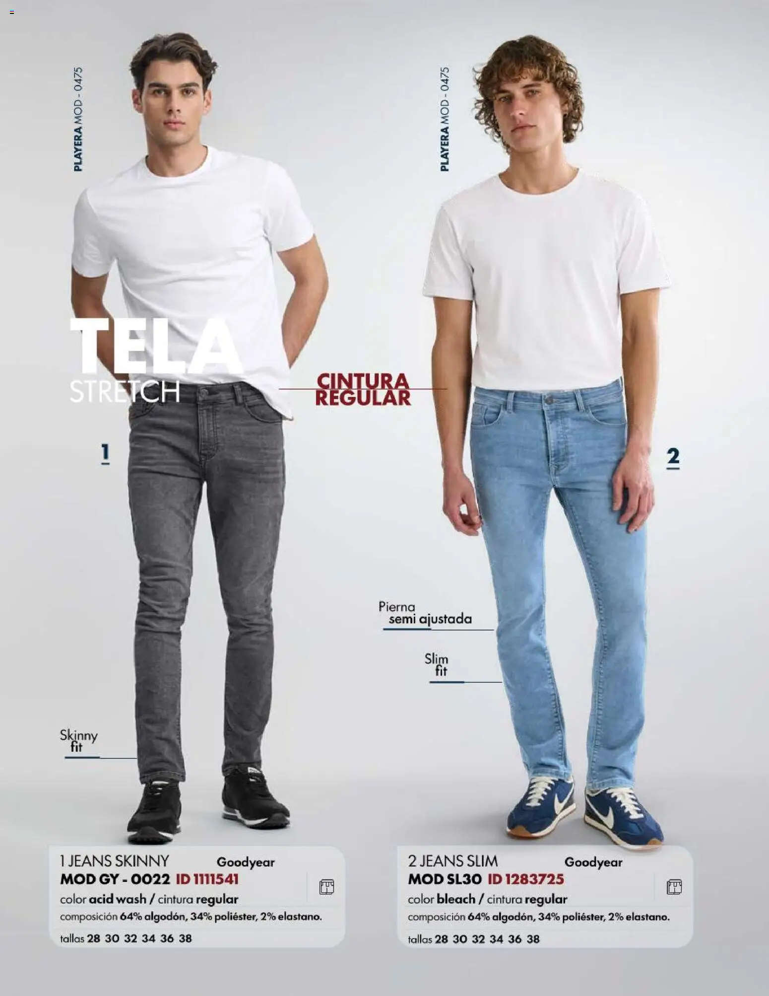 Nuevas ofertas de Price Shoes válidas en toda la República Mexicana desde el 03/08/2026. ¡Encuentra las mejores ofertas en Price Shoes catálogo Jeans! | Página: 180 | Productos: Playera