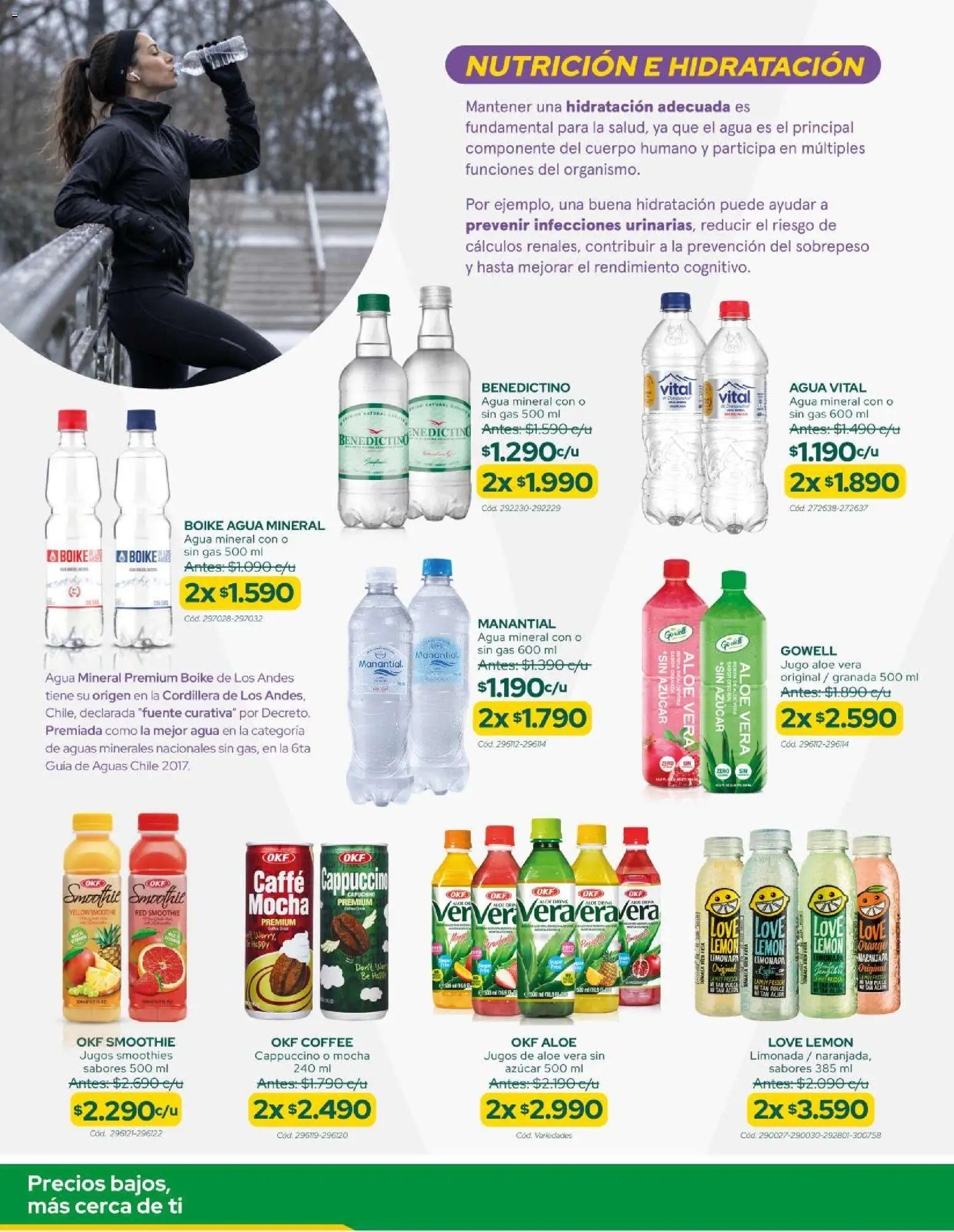 Cruz Verde - Bebestibles y Snacks │ válido desde el 31.07.2026 | Página: 2 | Productos: Agua, Jugo, Azucar, Fuente