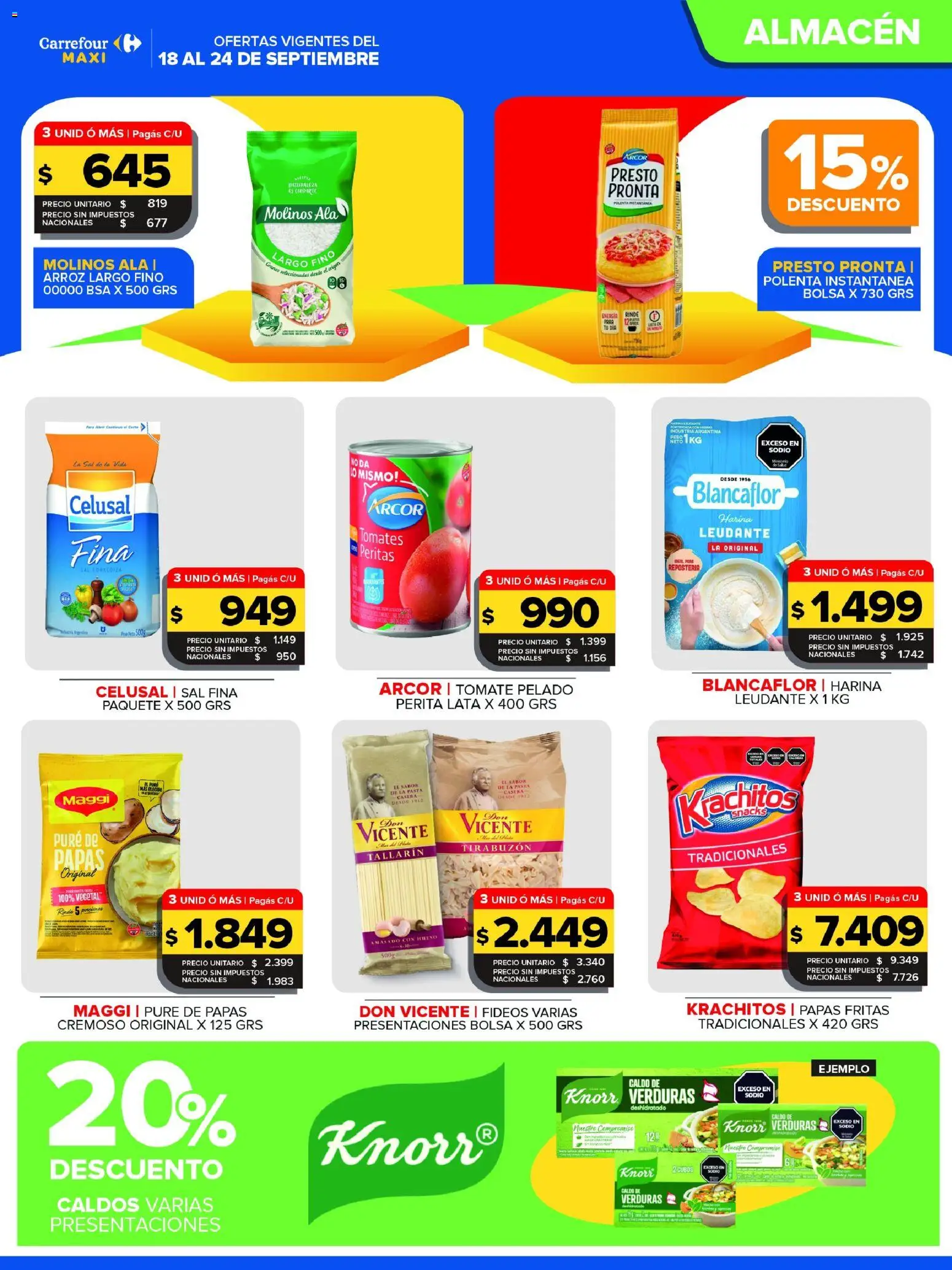 Carrefour Maxi catálogo │ válido desde el 18/09/2026 | Página: 7