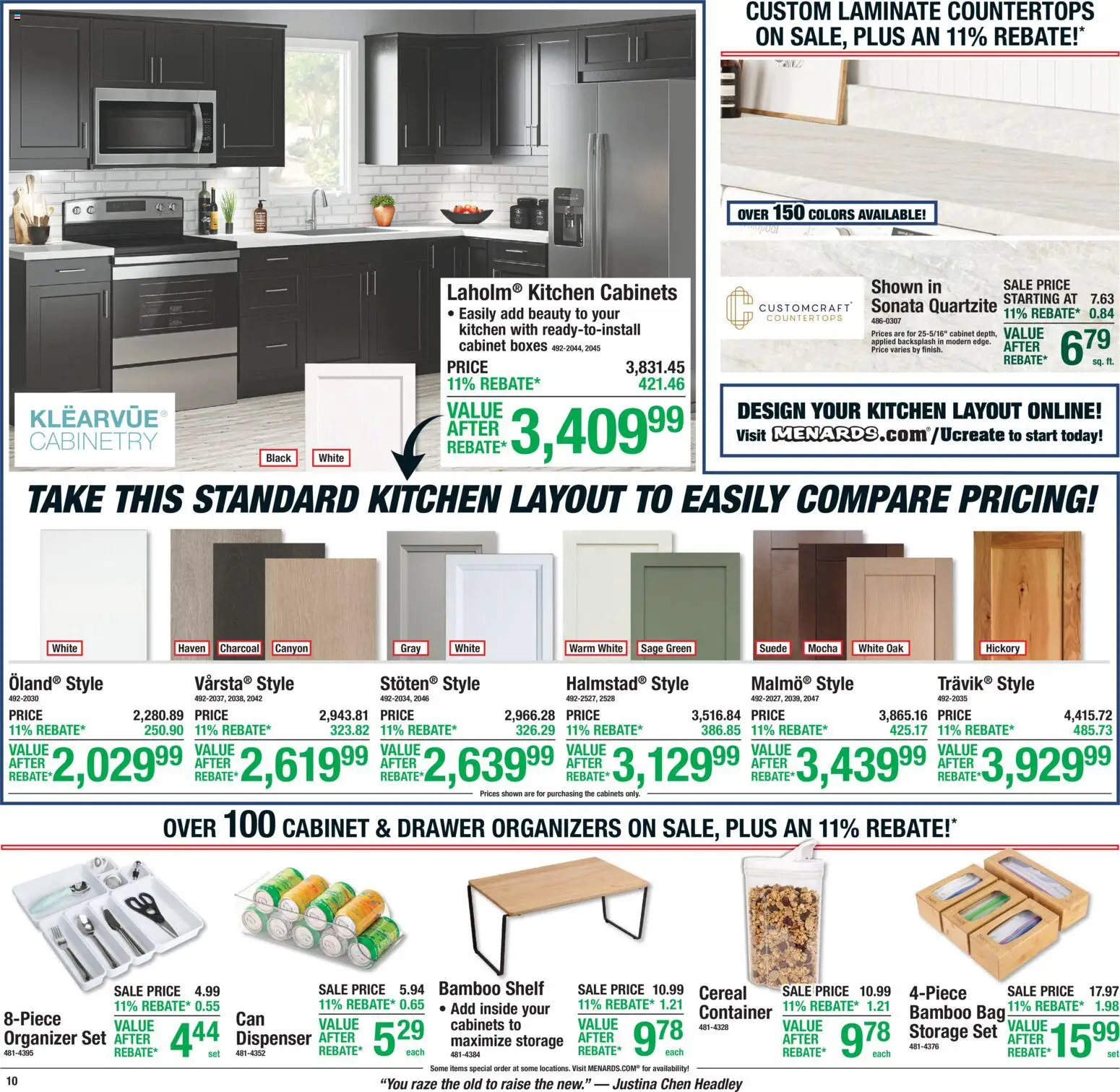 Menards Weekly Ad - valid from 08/27/2026 | Page: 17 | Products: Shelf, Charcoal, Cereal, Bag