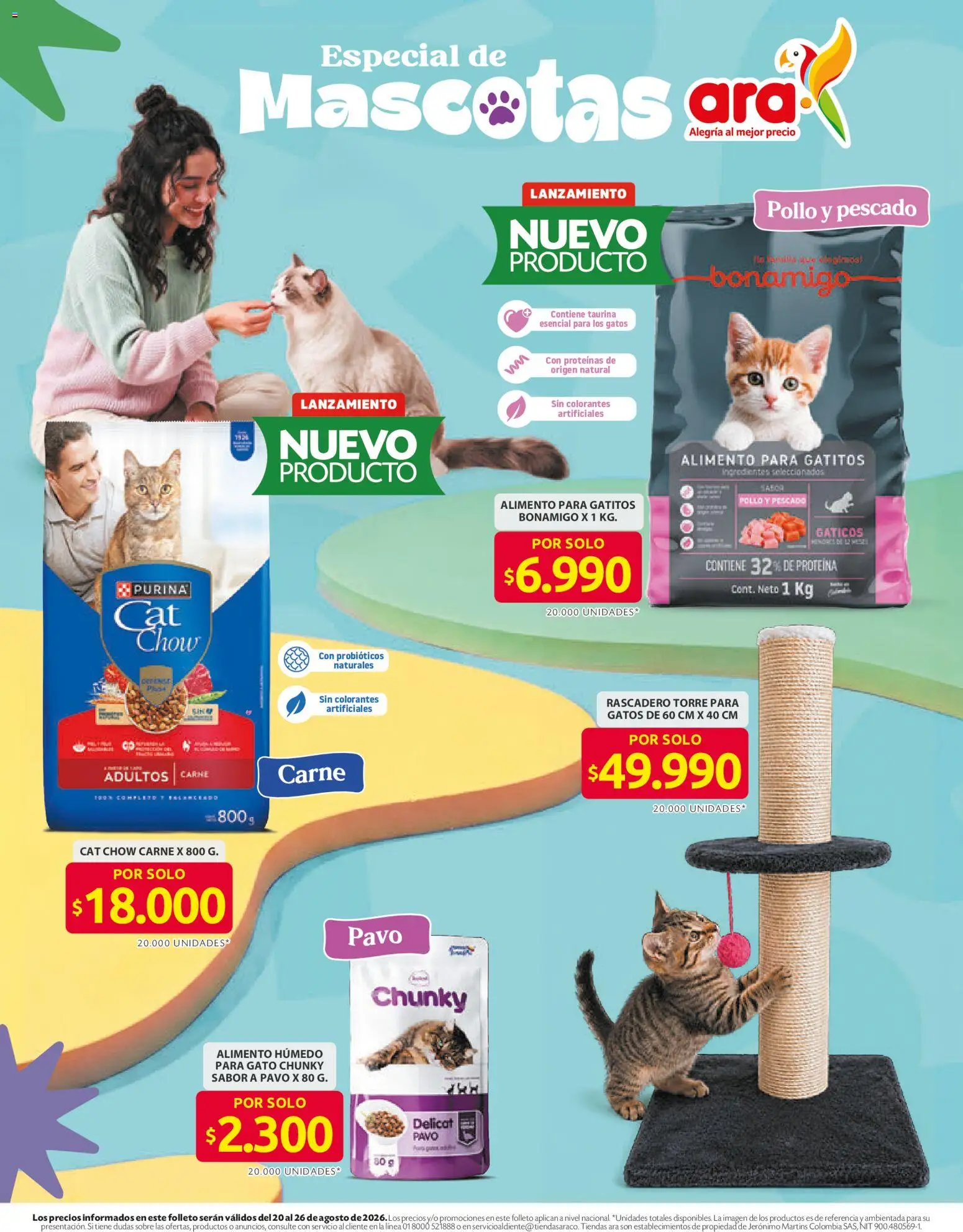 Ara revista - valida desde el 20/08/2026 | Página: 10 | Productos: Pescado, Carne, Pollo, Pavo