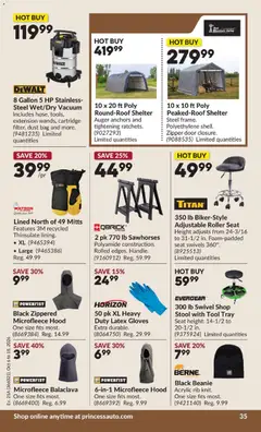 Preview of Princess Auto flyer - 2 Week Sale! from shop Princess Auto valid from Oct 6, 2026 | Page: 41