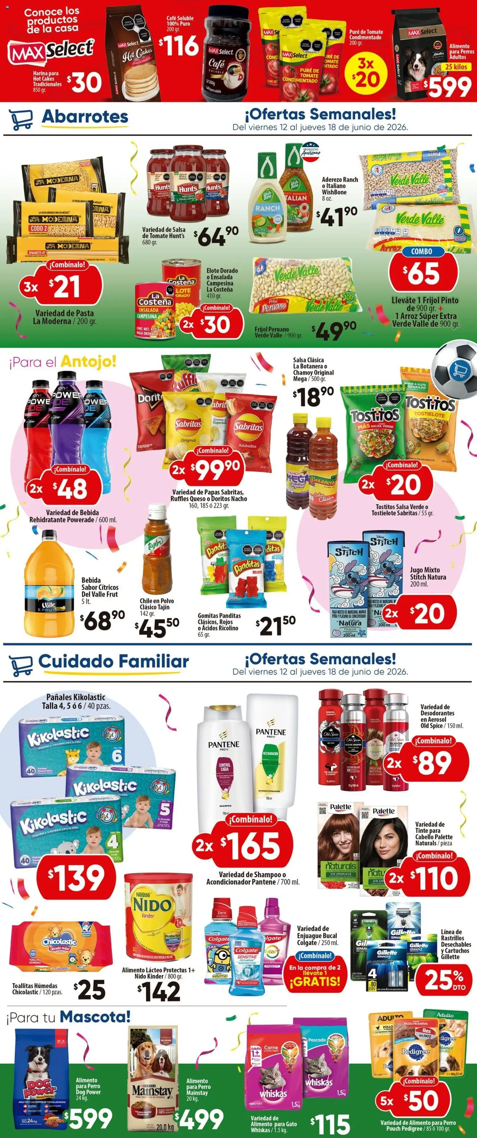 Nuevas ofertas de Calimax válidas en toda la República Mexicana desde el 12/06/2026. ¡Encuentra las mejores ofertas en Calimax folleto Ensenada! | Página: 6 | Productos: Aderezo, Crema, Jugo, Polvo