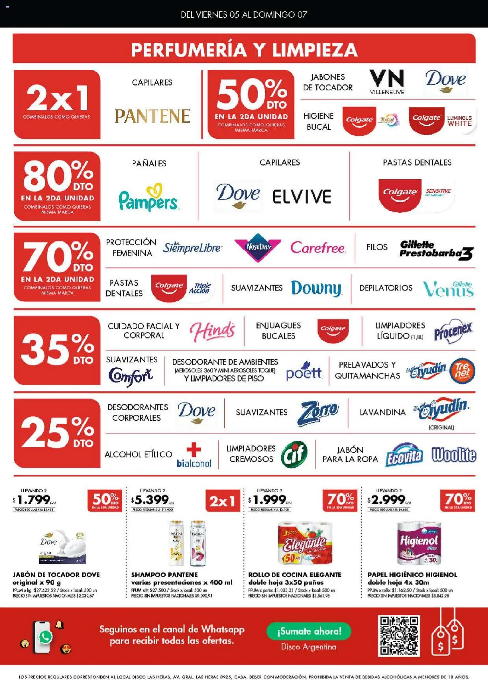 Disco - Ofertas | Córdoba │ válido desde el 04.06.2026 | Página: 6 | Productos: Papel higiénico, Disco, Quitamanchas, Ropa