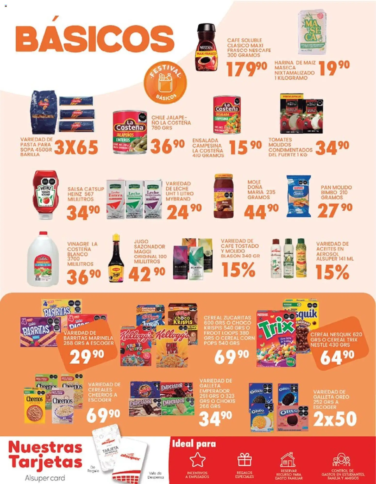 Nuevas ofertas de Alsuper válidas en toda la República Mexicana desde el 06.03.2026. ¡Encuentra las mejores ofertas en Alsuper folleto Chihuahua-Ciudad! | Página: 6 | Productos: Harina, Sopa, Cereales, Despensa