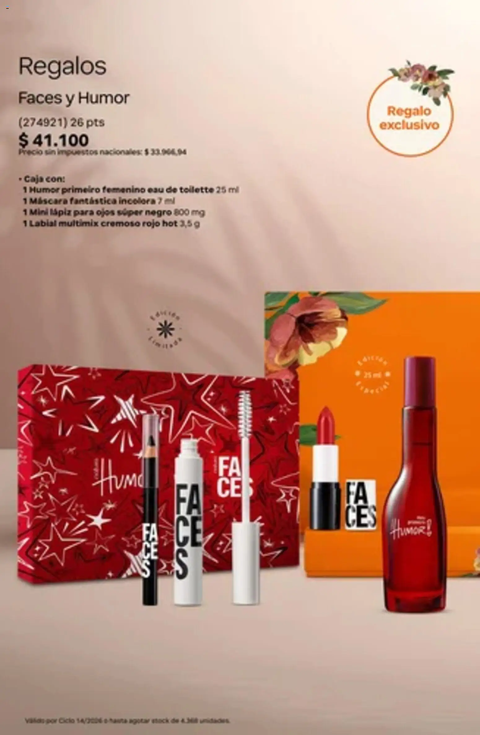 Catálogo Natura Ciclo 14 │ válido desde el 01/10/2026 | Página: 14 | Productos: Caja, Eau de toilette, Máscara