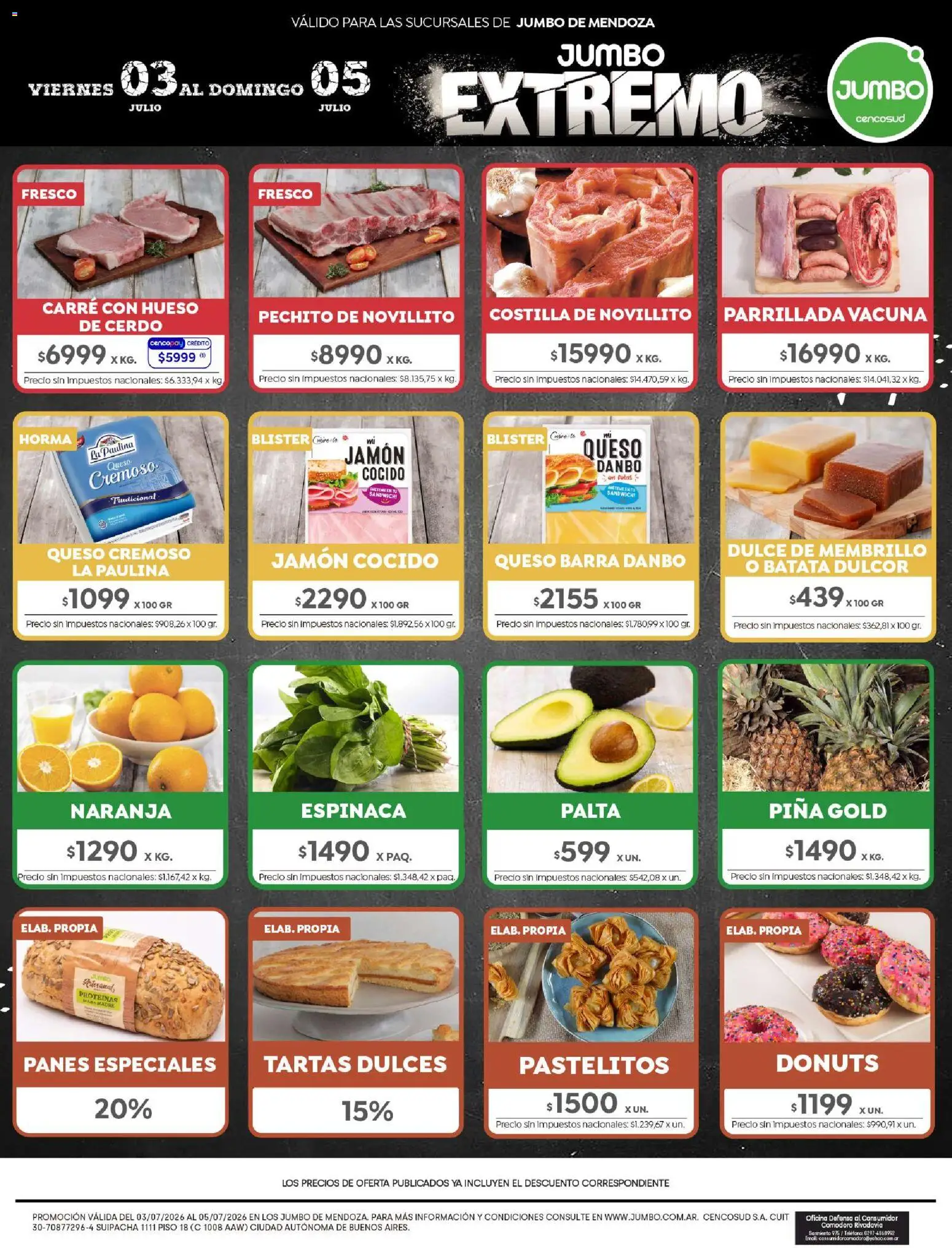 Jumbo - Mendoza │ válido desde el 03/07/2026 | Página: 8