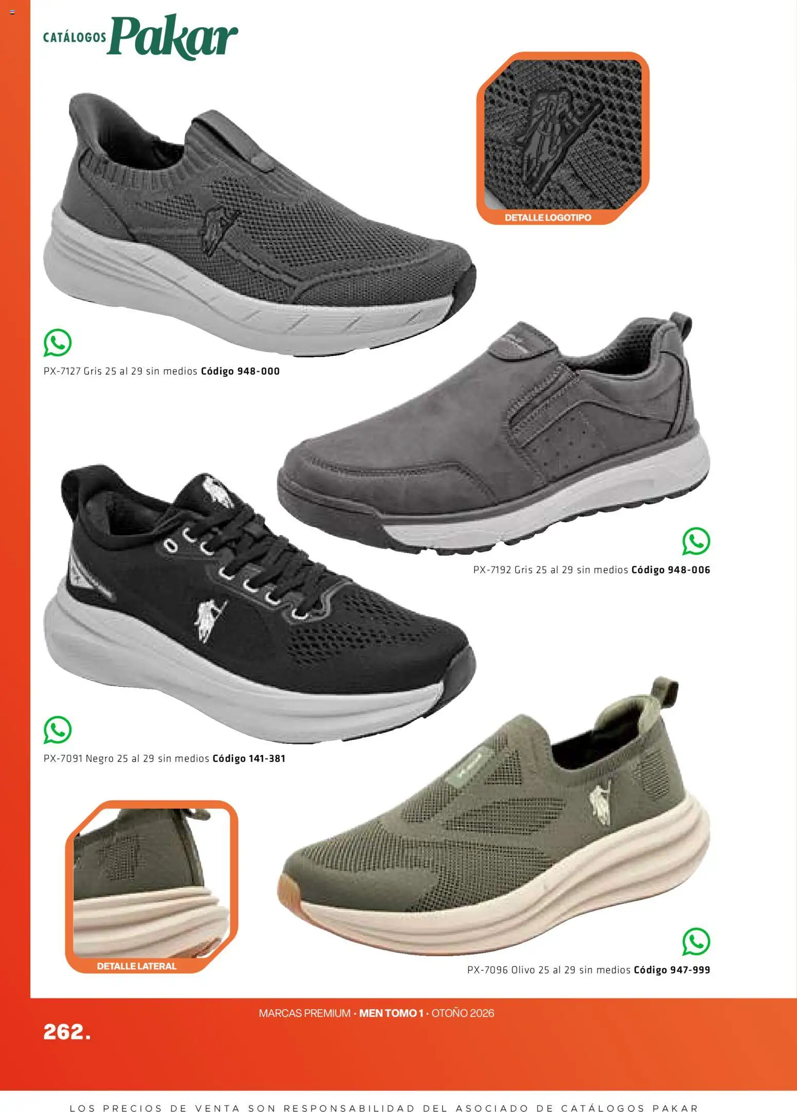 Nuevas ofertas de SC Pakar válidas en toda la República Mexicana desde el 28/08/2026. ¡Encuentra las mejores ofertas en SC Pakar catálogo Premium Men Tomo 1! | Página: 262