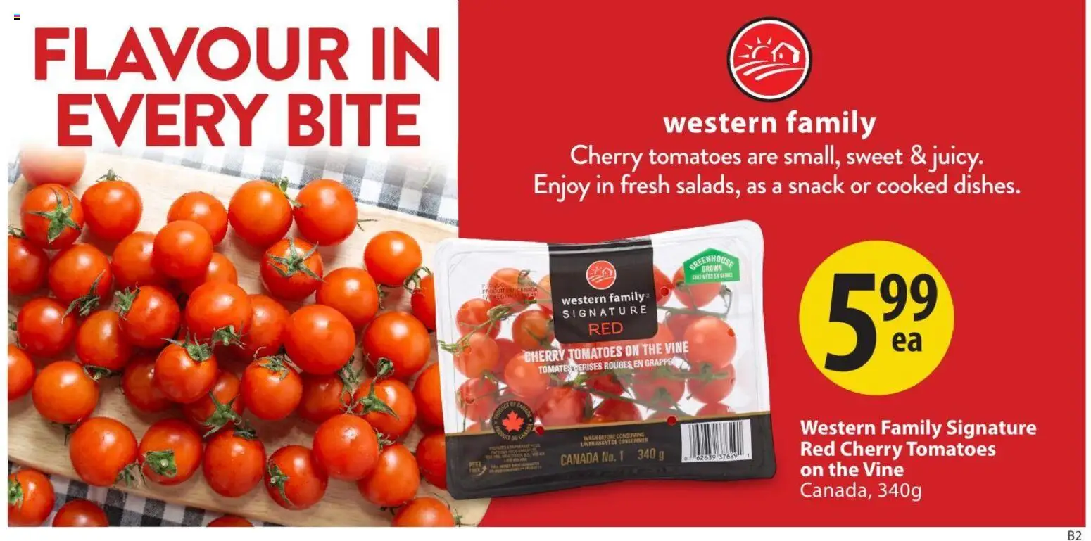 Save on foods flyer valid from Jul 9, 2026 | Page: 5 | Products: Tomatoes