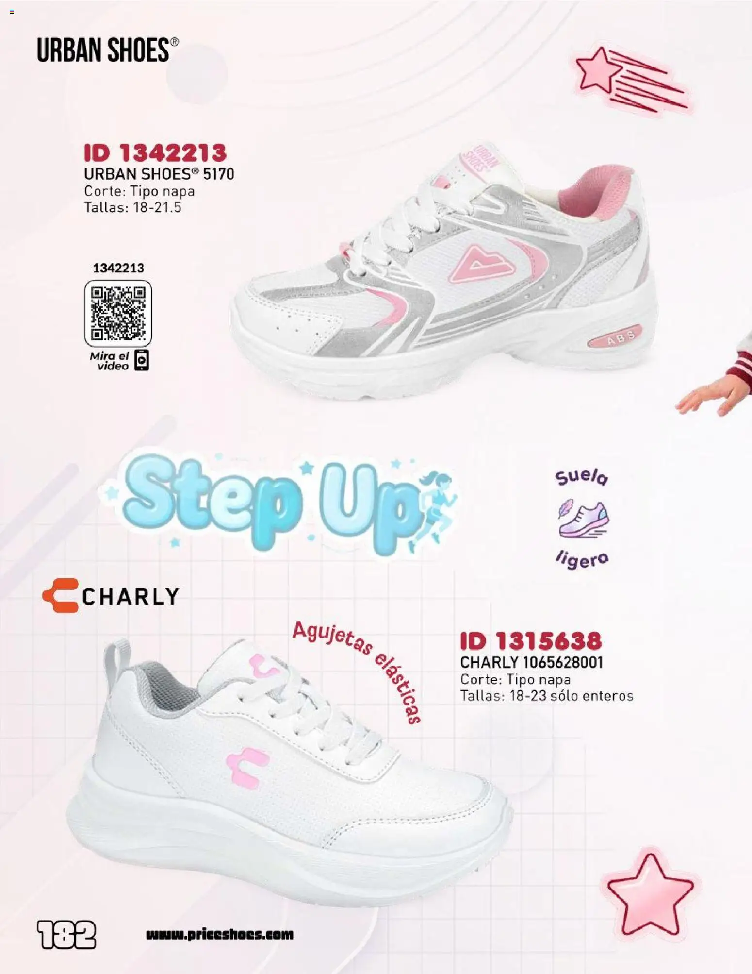 Nuevas ofertas de Price Shoes válidas en toda la República Mexicana desde el 12.06.2026. ¡Encuentra las mejores ofertas en Price Shoes catálogo Escolar! | Página: 182