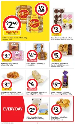 Preview of Coles Made Easy Pork Sausage Rolls 550g, Coles Made Easy Pork Sausage Rolls 550g - valid from 23/09/2026 | Page: 13