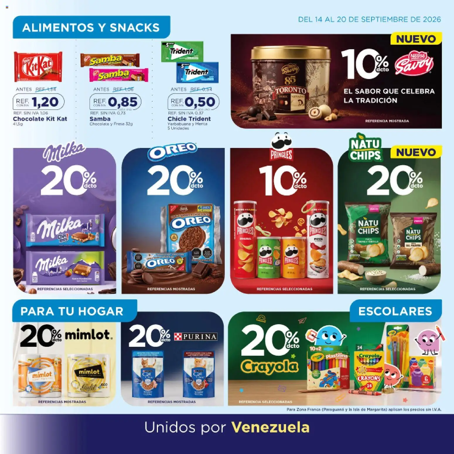 FarmaTodo revista - valida desde el 14/09/2026 | Página: 4 | Productos: Fresa, Oreo, Chicle, Pizza
