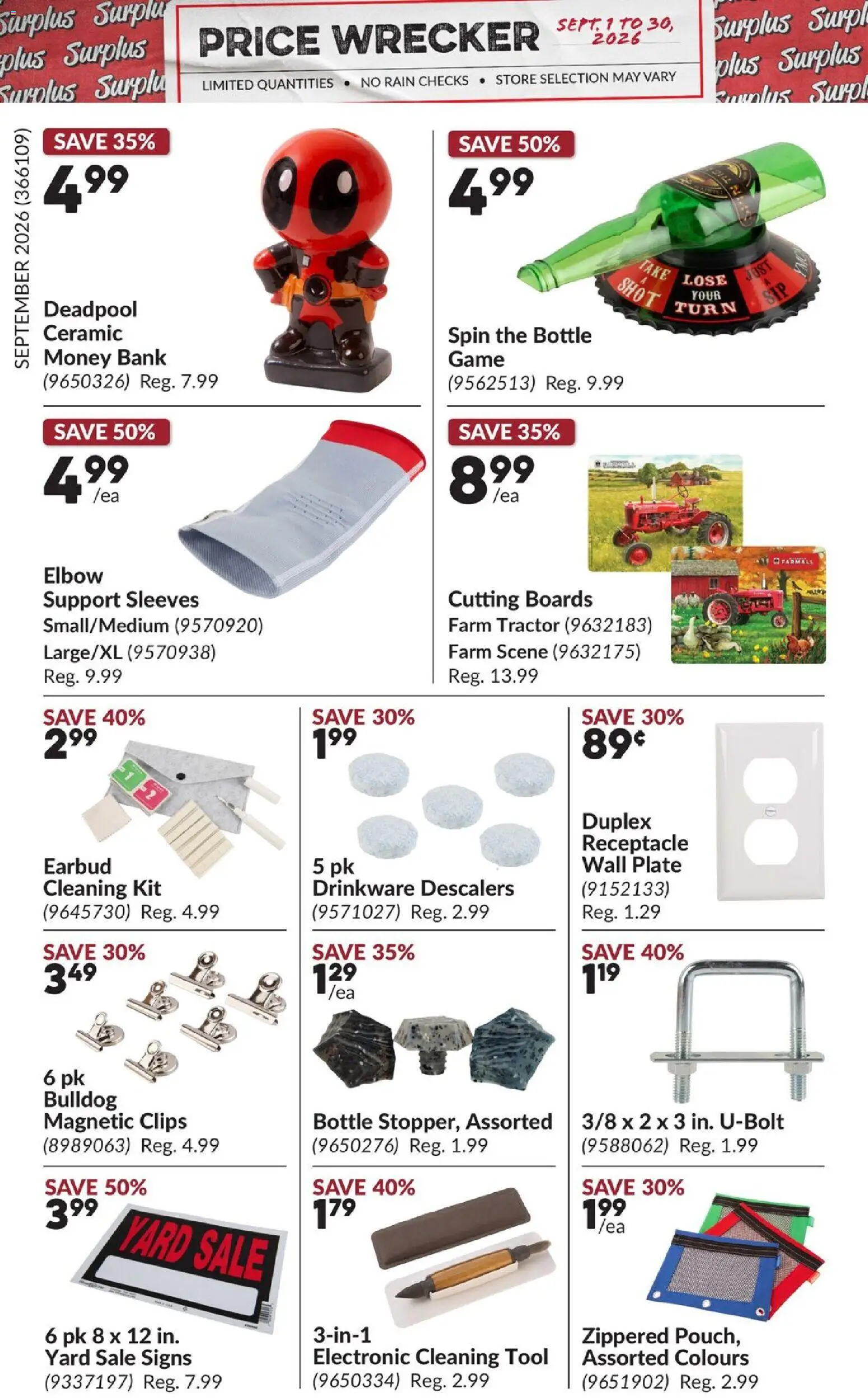 Princess Auto flyer valid from Sep 1, 2026 | Page: 14 | Products: Game