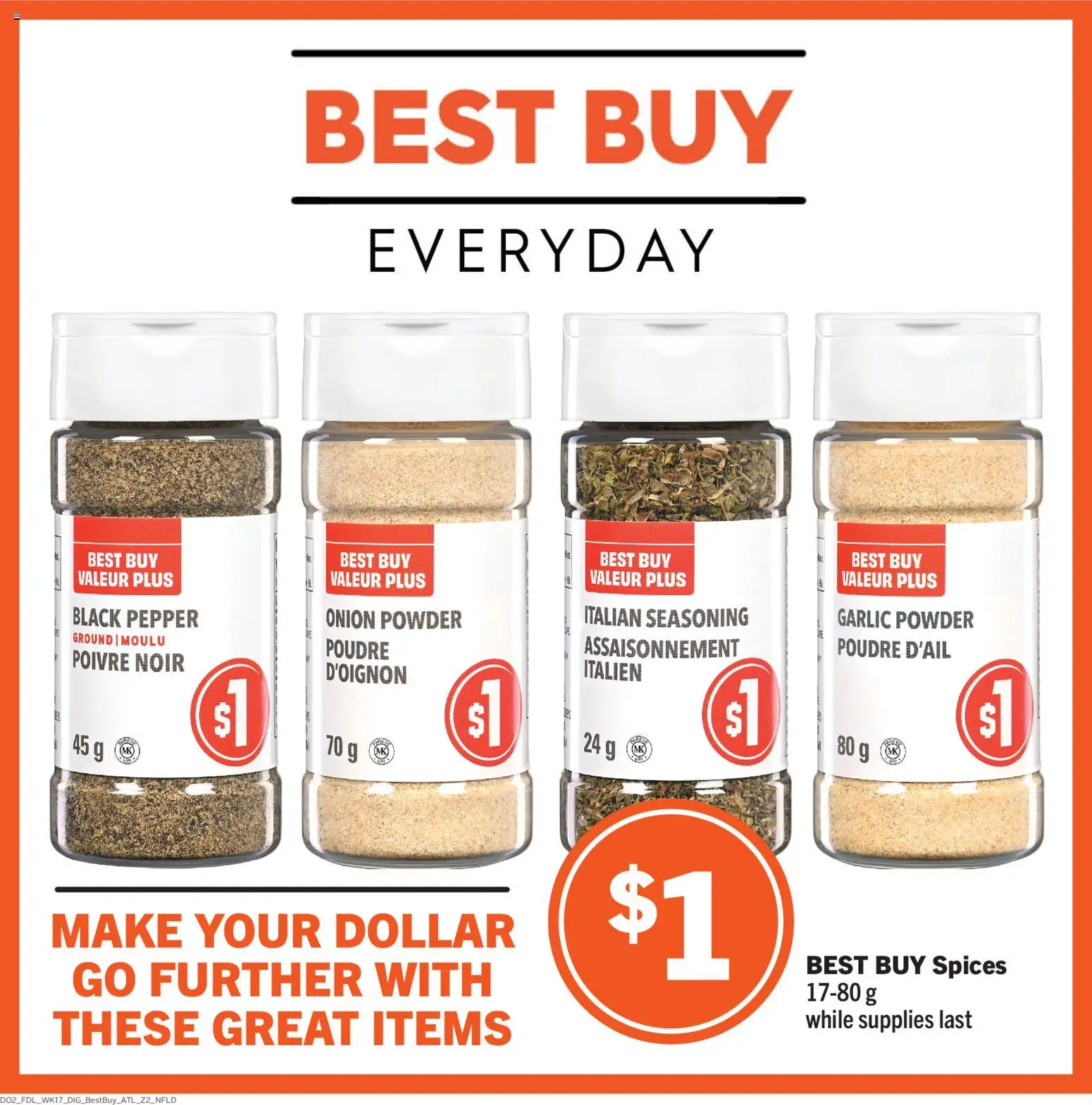 Foodland flyer valid from Aug 20, 2026 | Page: 9 | Products: Spices, Pepper, Garlic, Onion