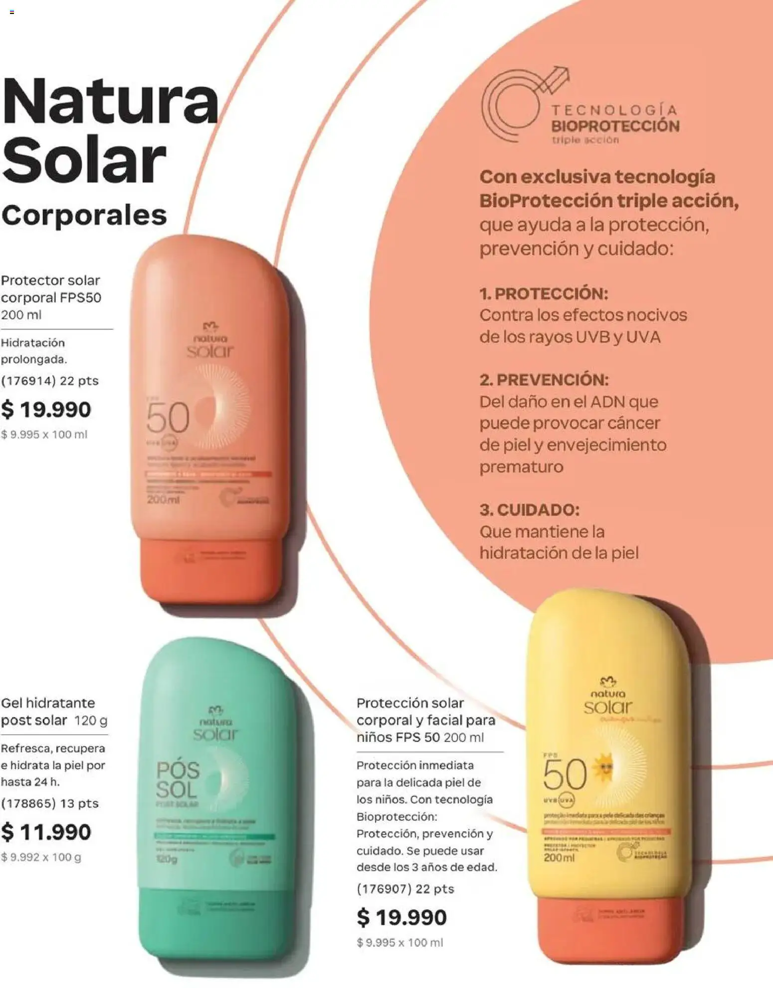 Natura catálogo │ válido desde el 31.08.2026 | Página: 166 | Productos: Uva, Protector solar