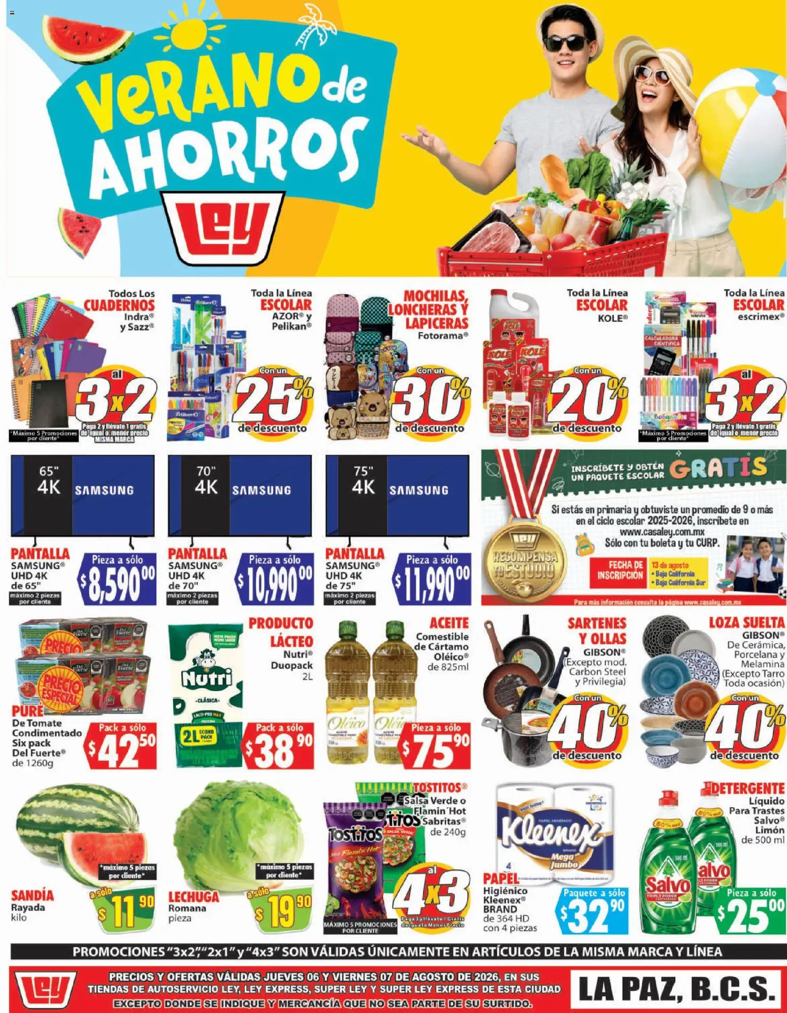 Nuevas ofertas de Casa Ley válidas en toda la República Mexicana desde el 06/08/2026. ¡Encuentra las mejores ofertas en Casa Ley folleto Autoservicio! | Página: 2 | Productos: Detergente, Lechuga, Aceite, Calculadora