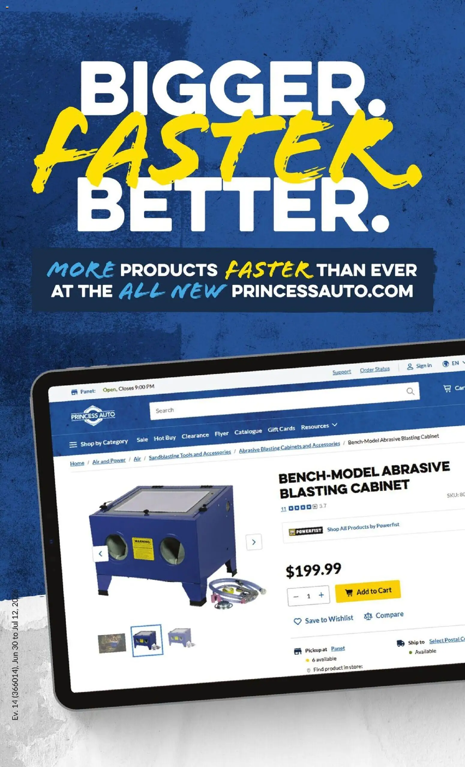 Princess Auto Flyer from Jun 30, 2026 - Unlock Huge Savings | Canada