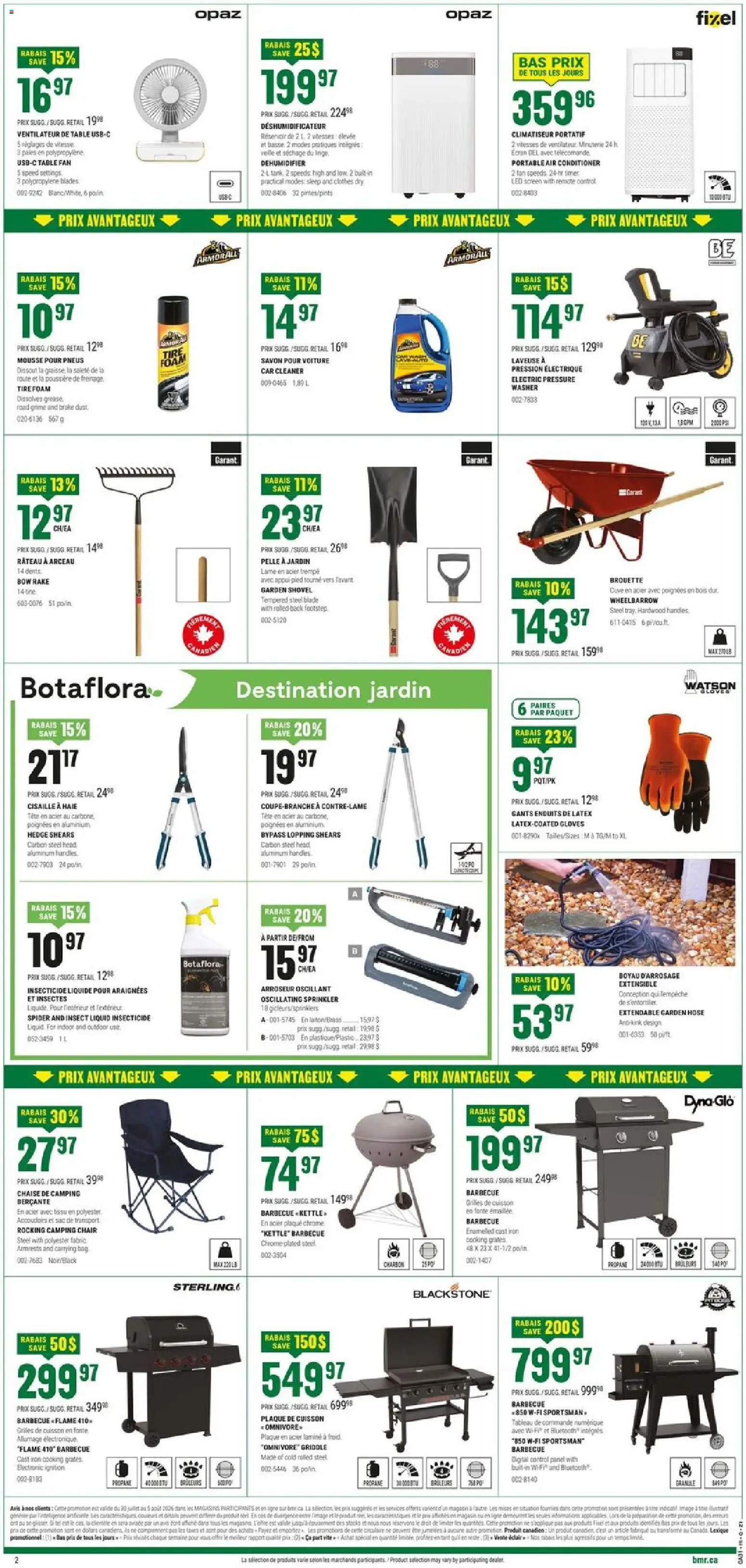 BMR flyer valid from Jul 30, 2026 | Page: 3