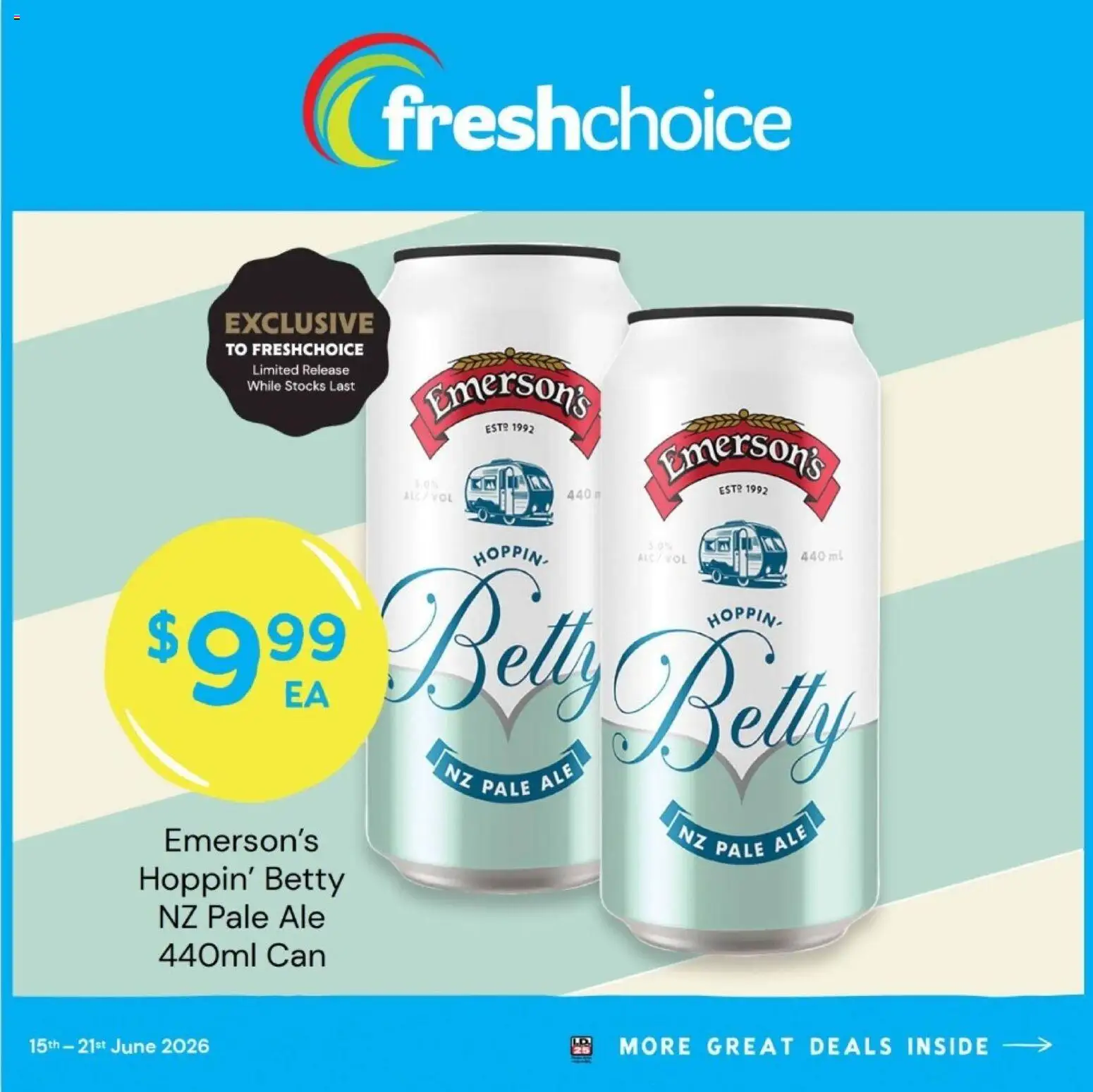 FreshChoice catalogue from 15.06.2026 | Page: 1