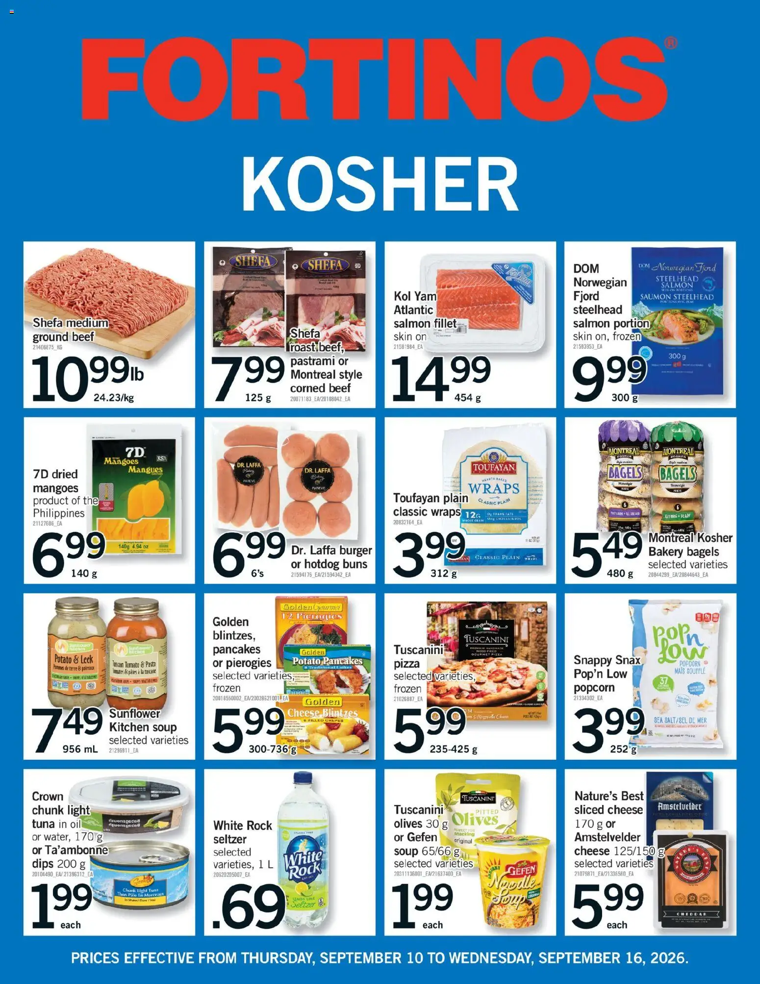 Fortinos flyer valid from Sep 10, 2026 | Page: 33