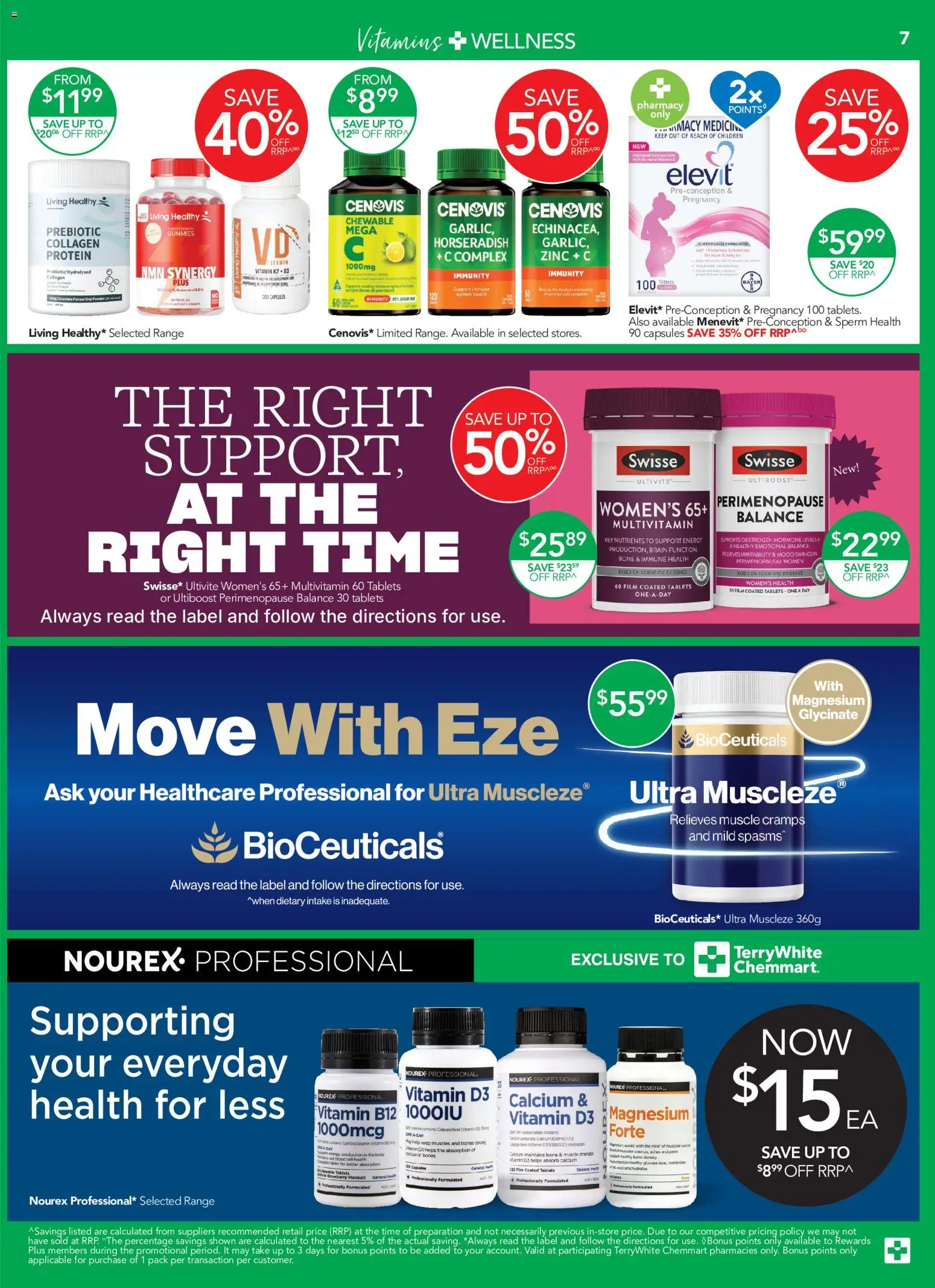 Terry White catalogue - valid from 01/10/2026 | Page: 7 | Products: Horseradish, Collagen, Tablets, Vitamin