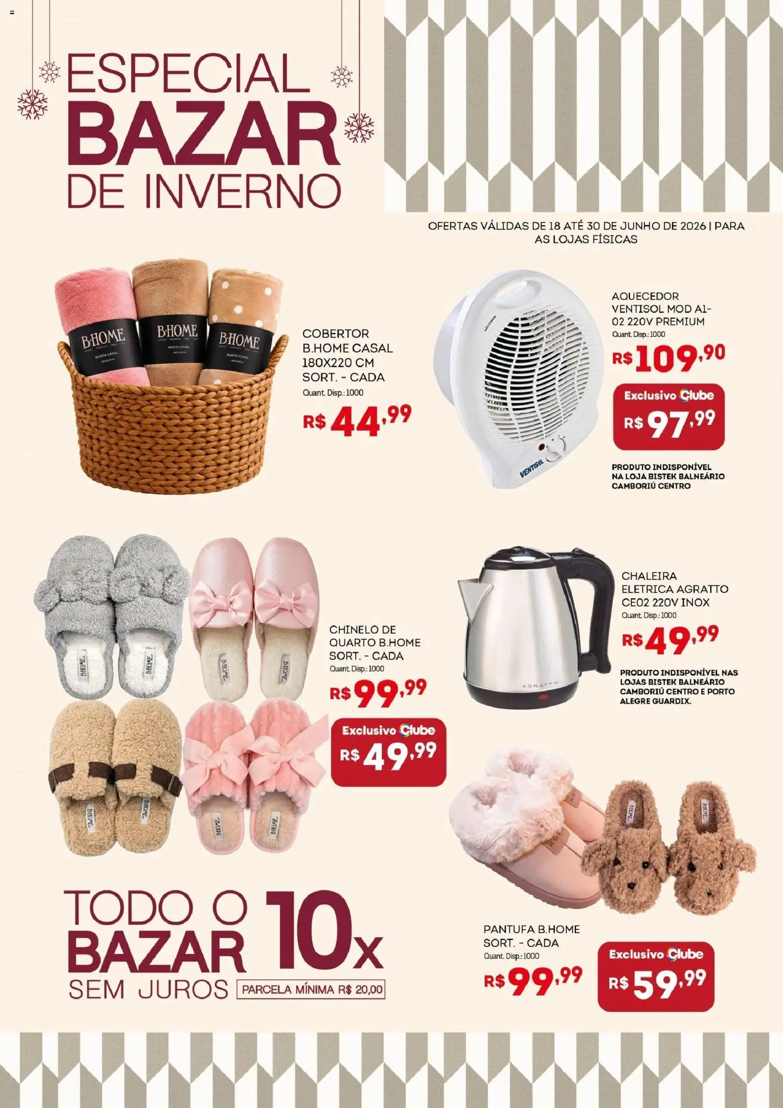 Bistek Supermercados Folheto - válido de 18.06.2026 | Página: 1