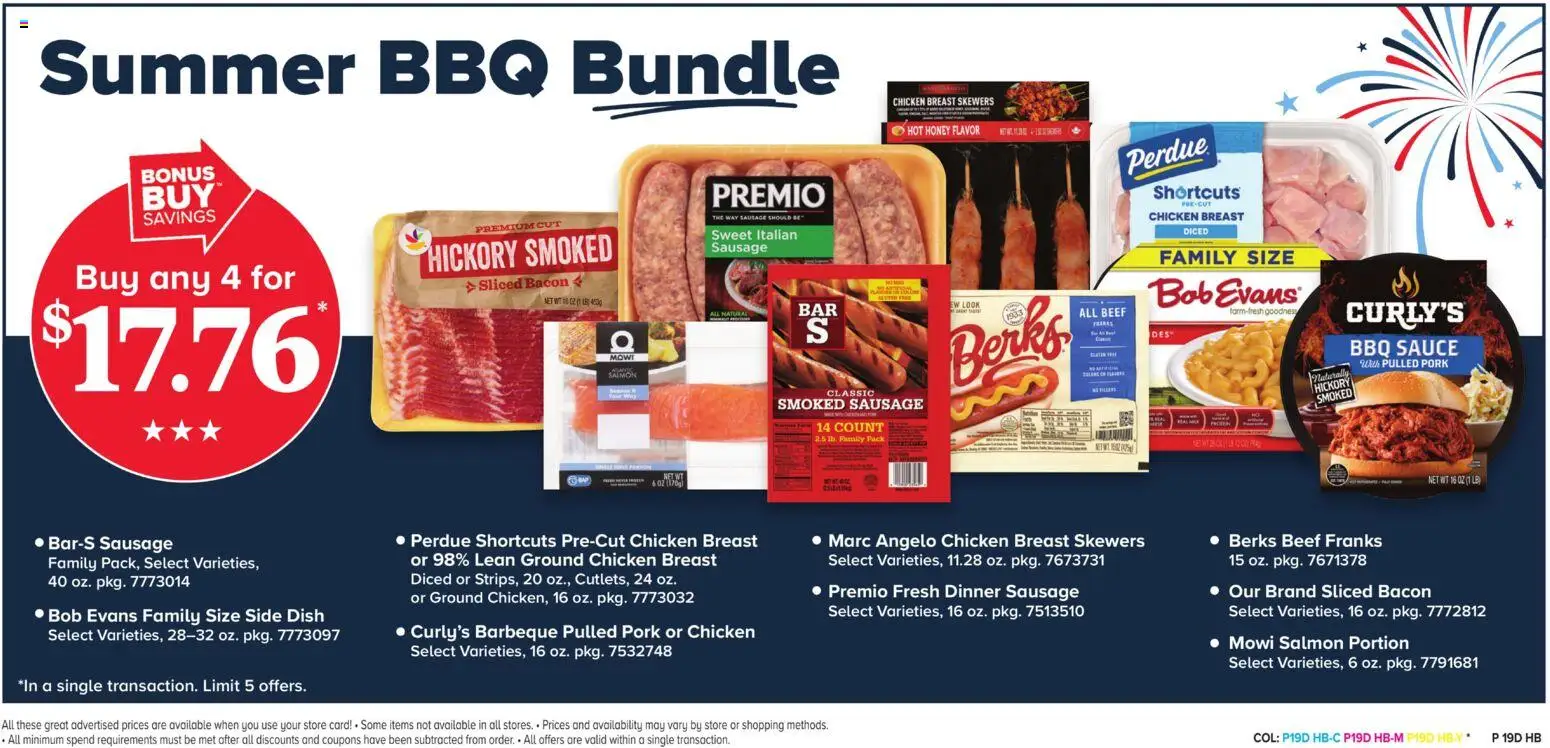 Giant Weekly Ad - valid from 12.06.2026 | Page: 19 | Products: Pork, Beef, Sauce, Sausage