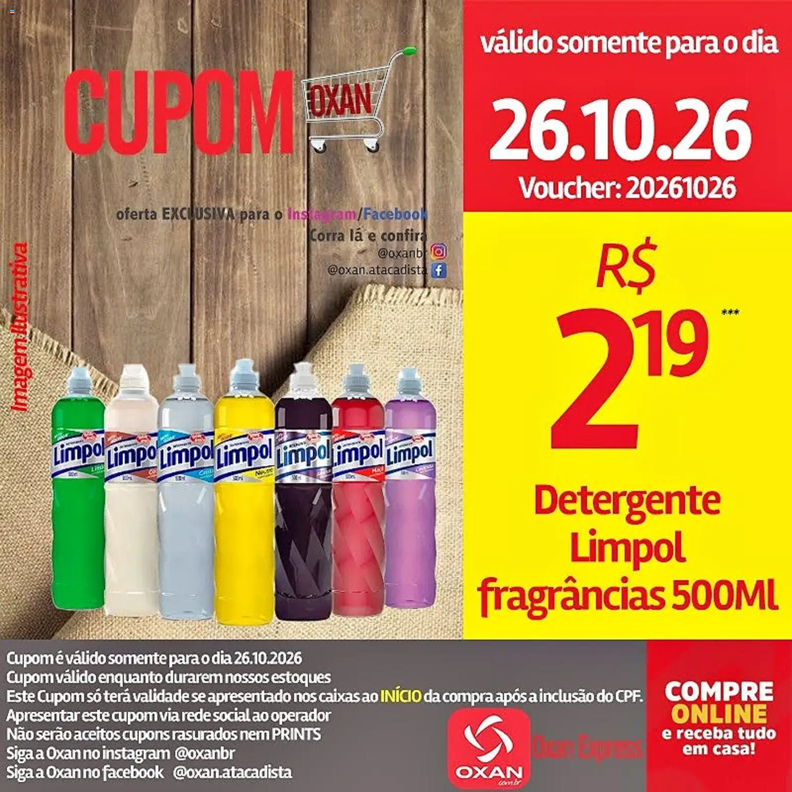 Oxan Atacadista Folheto - válido de 26/10/2026 | Página: 7