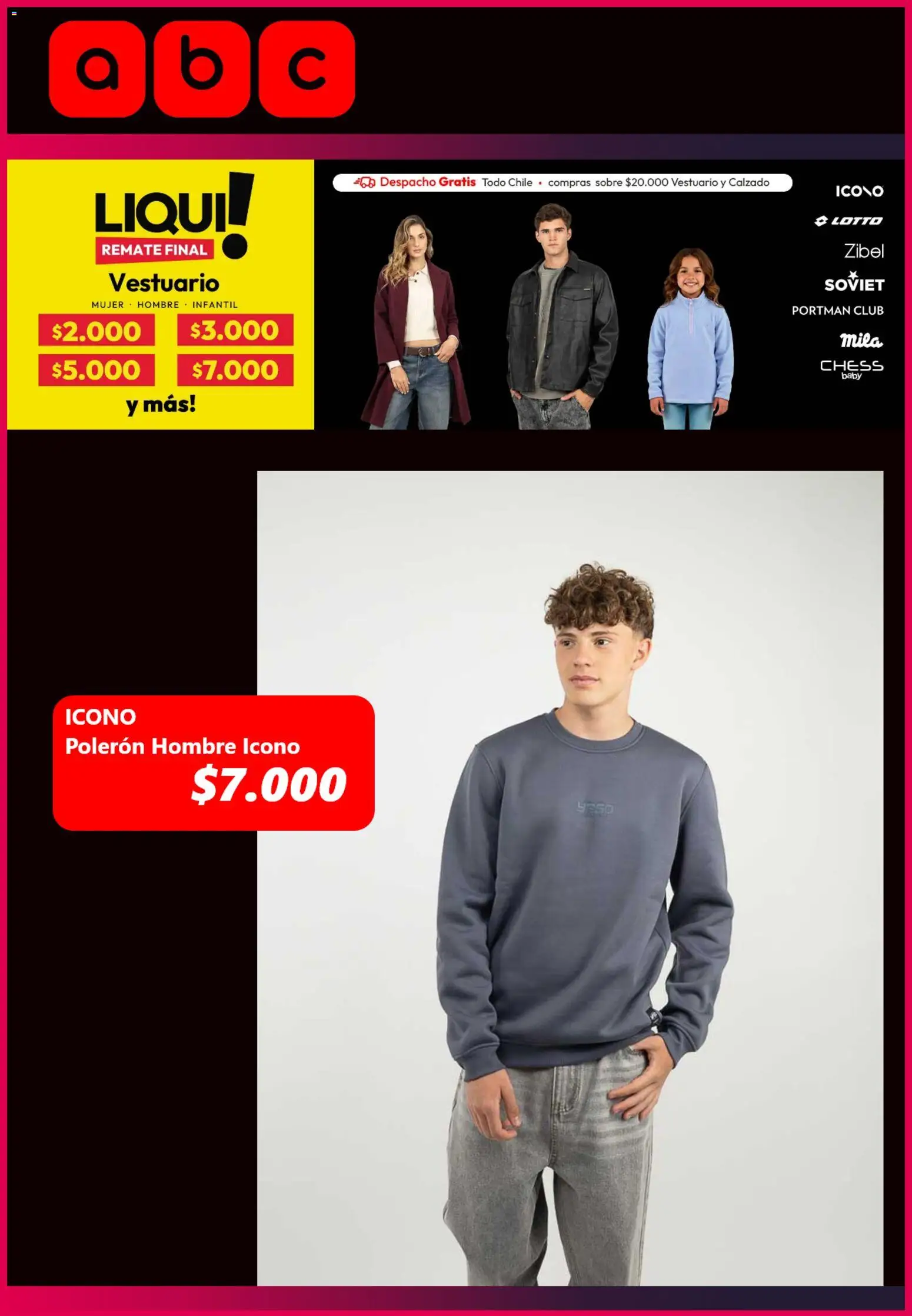 ABC Ofertas │ válido desde el 10.08.2026 | Página: 3 | Productos: Sobre, Poleron