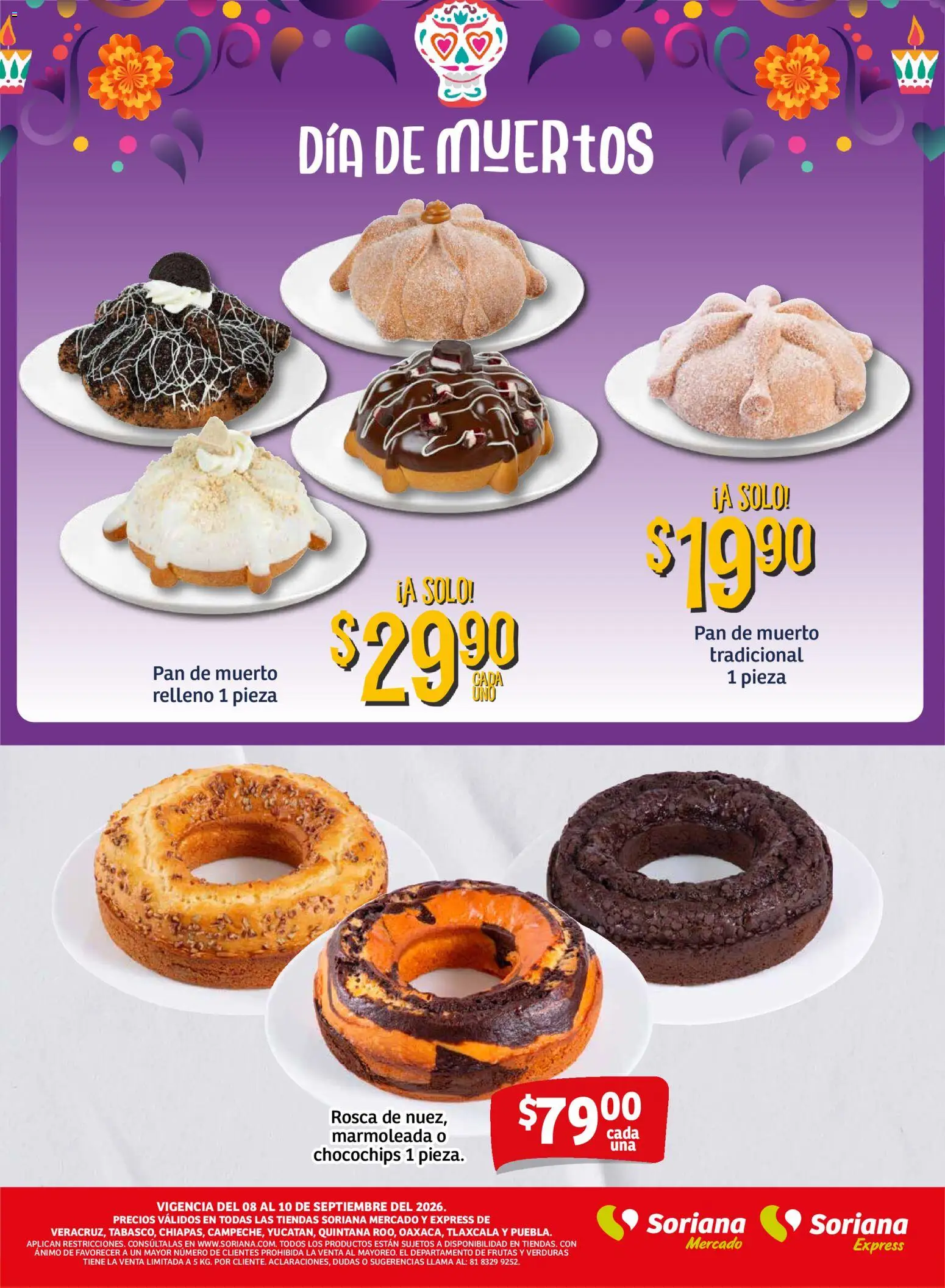 Nuevas ofertas de Soriana válidas en toda la República Mexicana desde el 08/09/2026. ¡Encuentra las mejores ofertas en Soriana Frescos del Mandado Mercado! | Página: 4