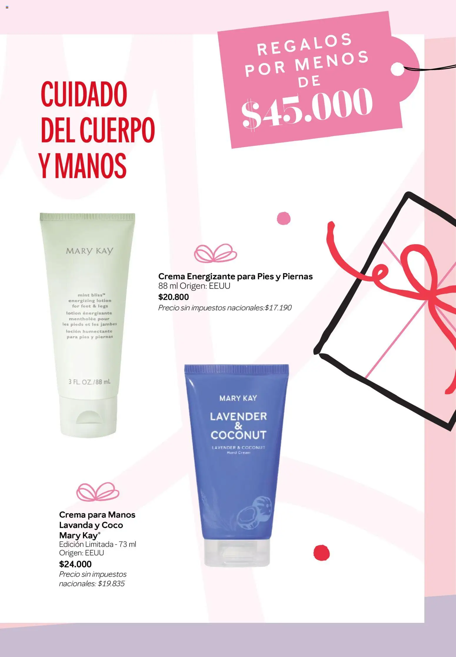 Mary Kay - ¡Día de la Madre! │ válido desde el 23/09/2026 | Página: 47 | Productos: Crema para manos, Coco, Loción, Crema