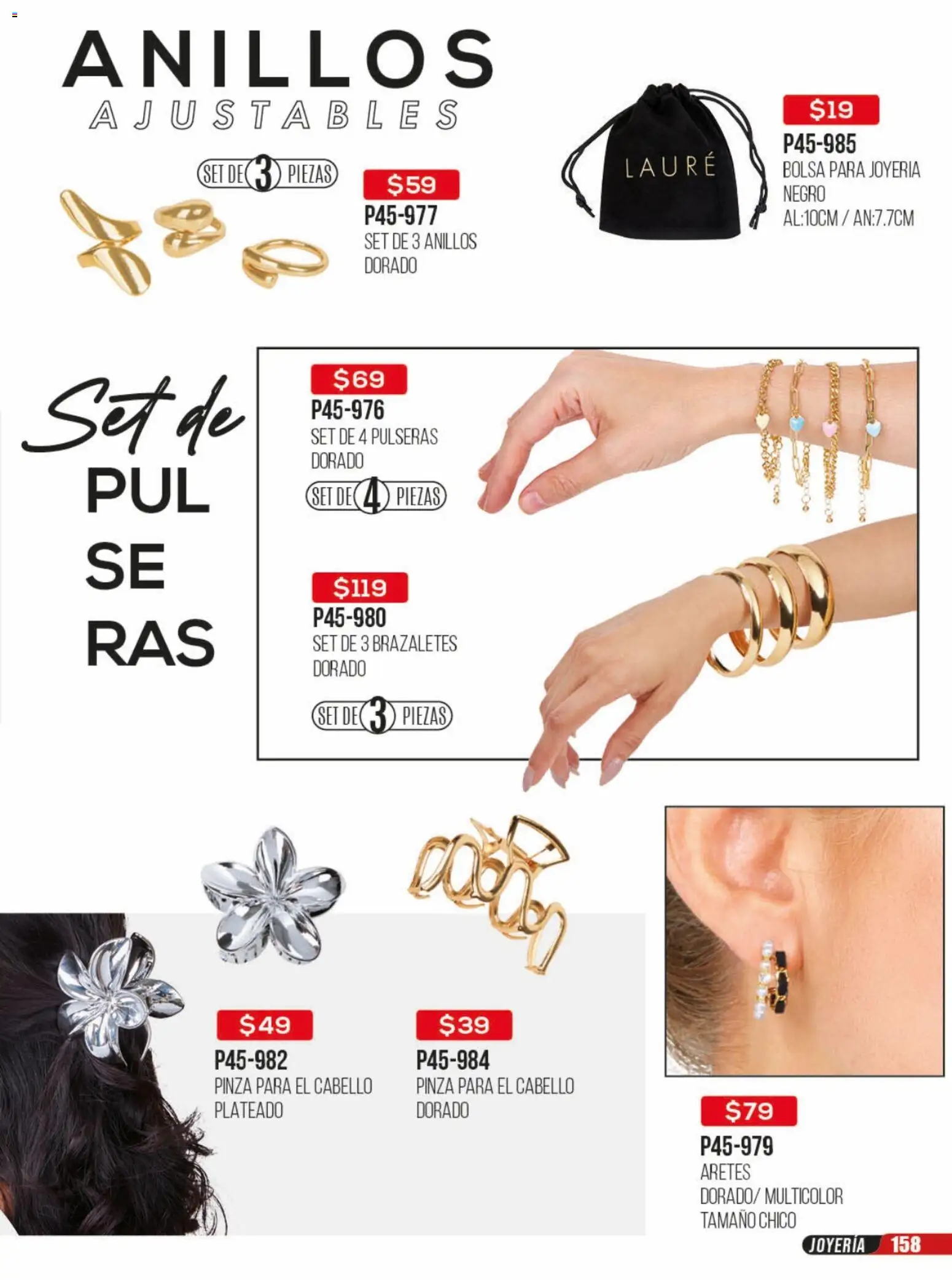 Nuevas ofertas de Cklass válidas en toda la República Mexicana desde el 23/06/2026. ¡Encuentra las mejores ofertas en Cklass catálogo Rebajas sobre rebajas ropa! | Página: 159 | Productos: Bolsa, Aretes, Pinza
