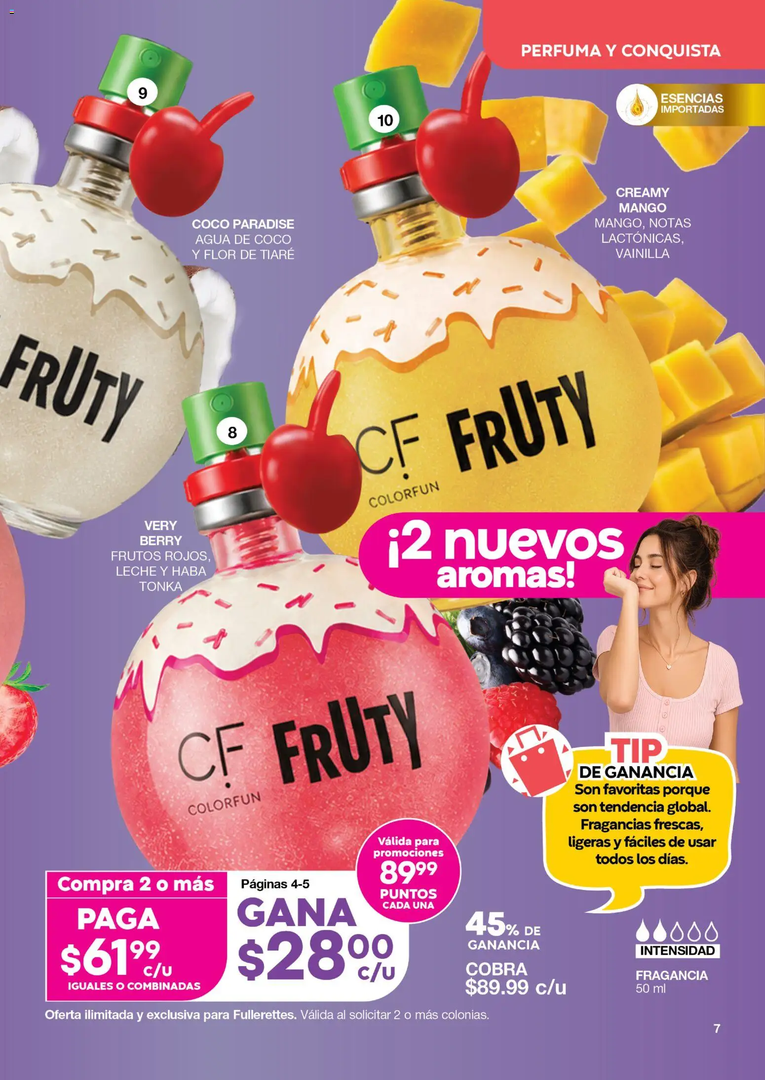 Nuevas ofertas de Fuller válidas en toda la República Mexicana desde el 24/06/2026. ¡Encuentra las mejores ofertas en Fuller Gana Mas 6 2026! | Página: 7 | Productos: Agua, Mango, Esencias, Fragancia