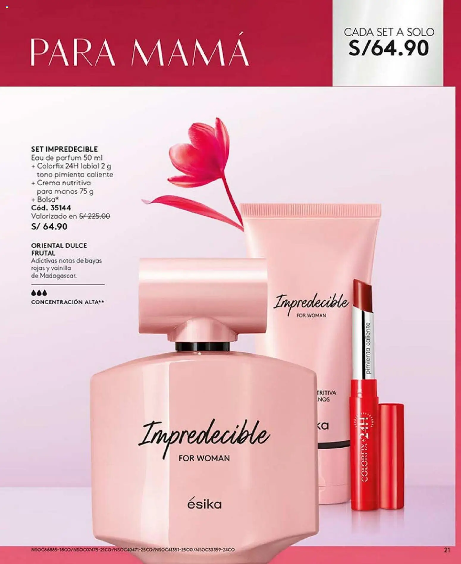 Catálogo Ésika válido desde 04.04.2026 | Página: 21 | Productos: Crema
