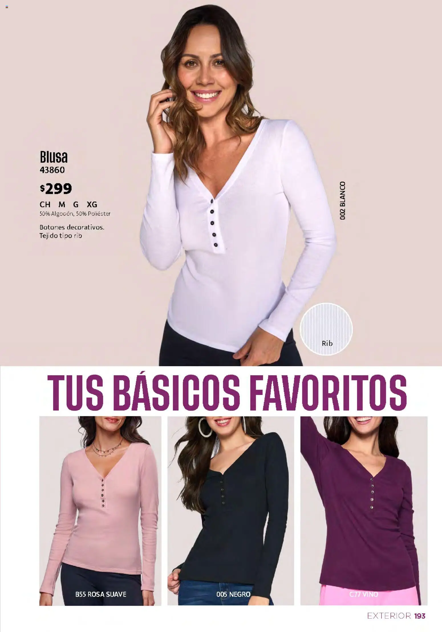 Nuevas ofertas de Ilusión válidas en toda la República Mexicana desde el 01/09/2026. ¡Encuentra las mejores ofertas en Ilusión catálogo Otoño! | Página: 195 | Productos: Blusa, Vino