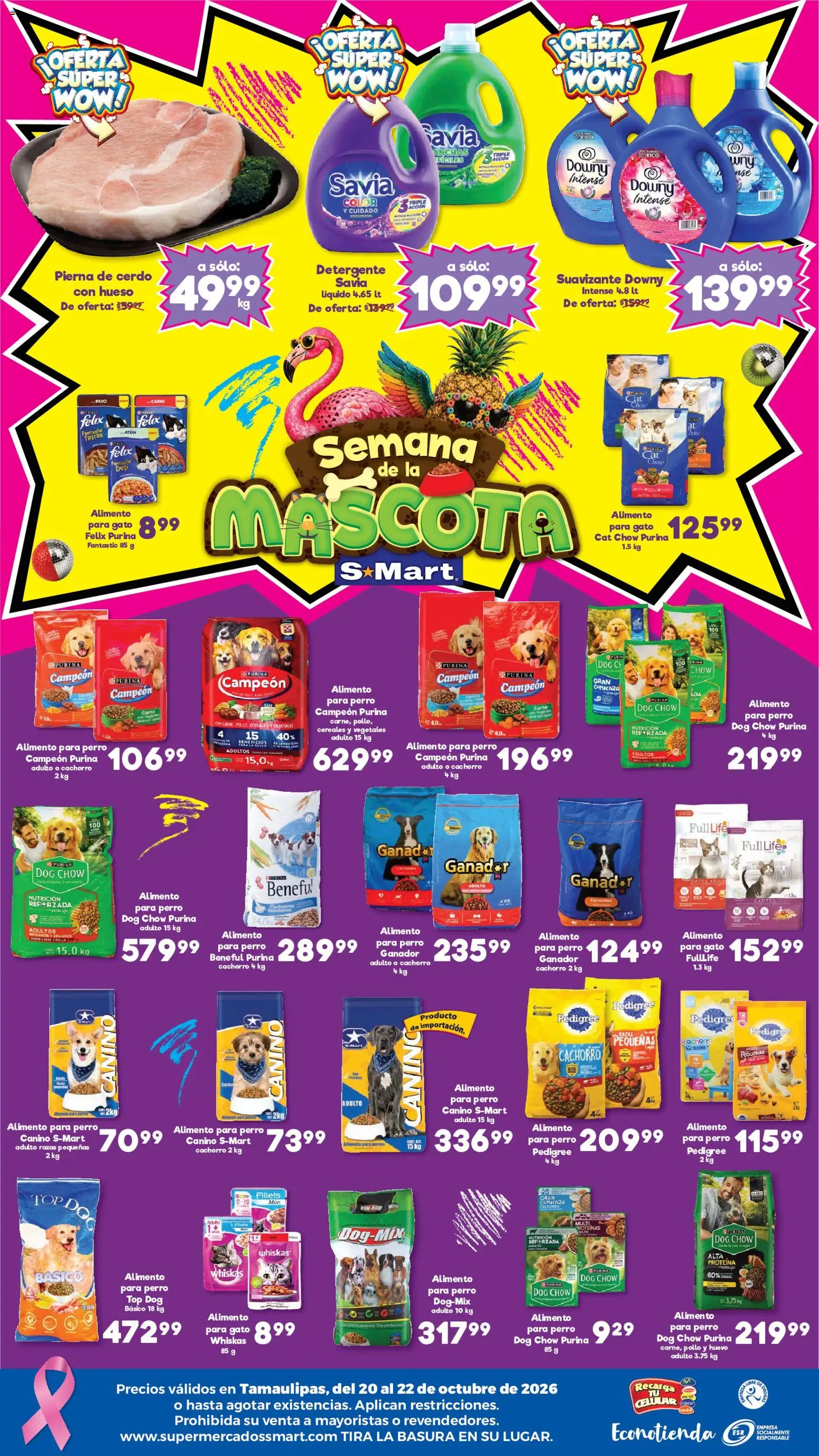 Nuevas ofertas de S-Mart válidas en toda la República Mexicana desde el 20/10/2026. ¡Encuentra las mejores ofertas en S-Mart folleto Nuevo Laredo! | Página: 4